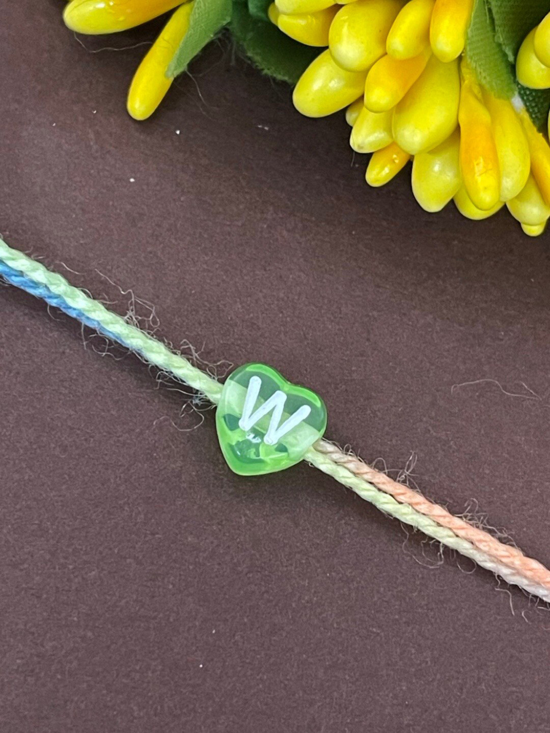 Digital Dress Room W Alphabet Charm Detail Rakhi