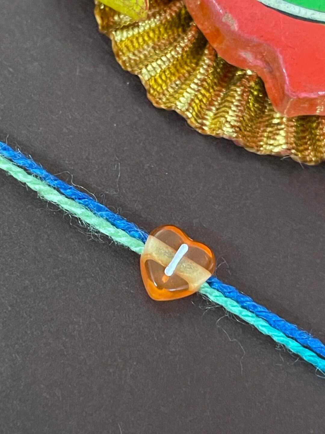 Digital Dress Room I Alphabet Charm Detail Rakhi