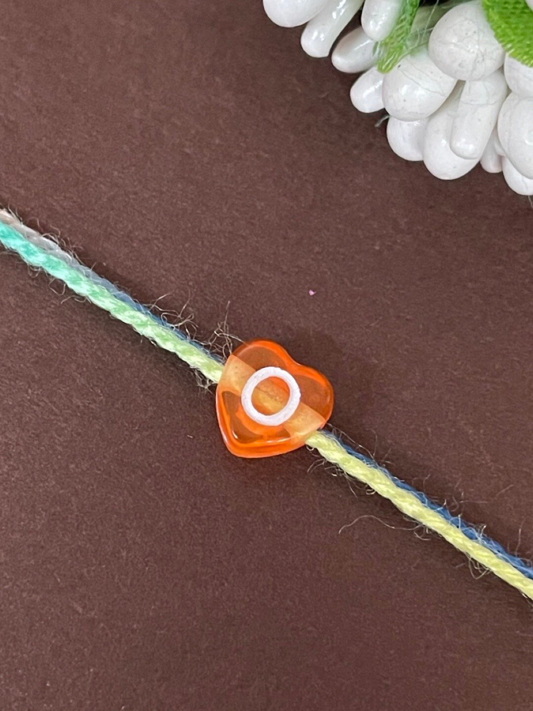 Digital Dress Room O Alphabet Charm Detail Rakhi