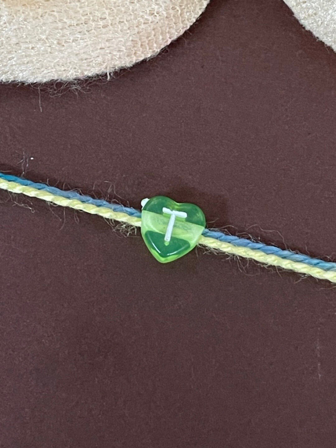 Digital Dress Room T Alphabet Charm Detail Rakhi