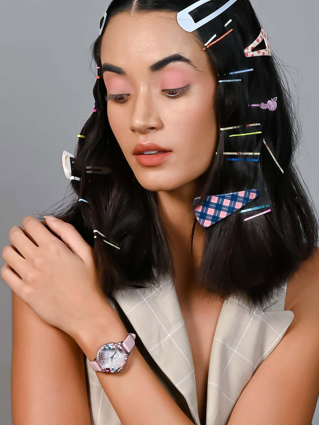 ODETTE Women Leather Straps Analogue Watch NEW139