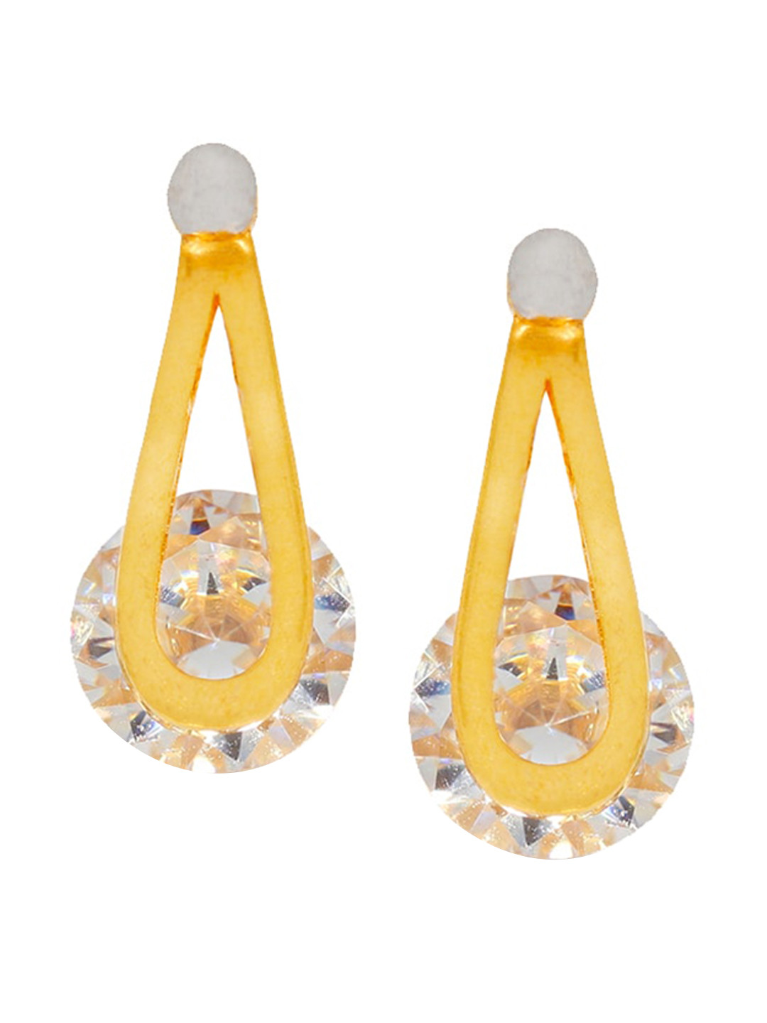 BHIMA 22KT Gold Stud Earrings-1.75gm