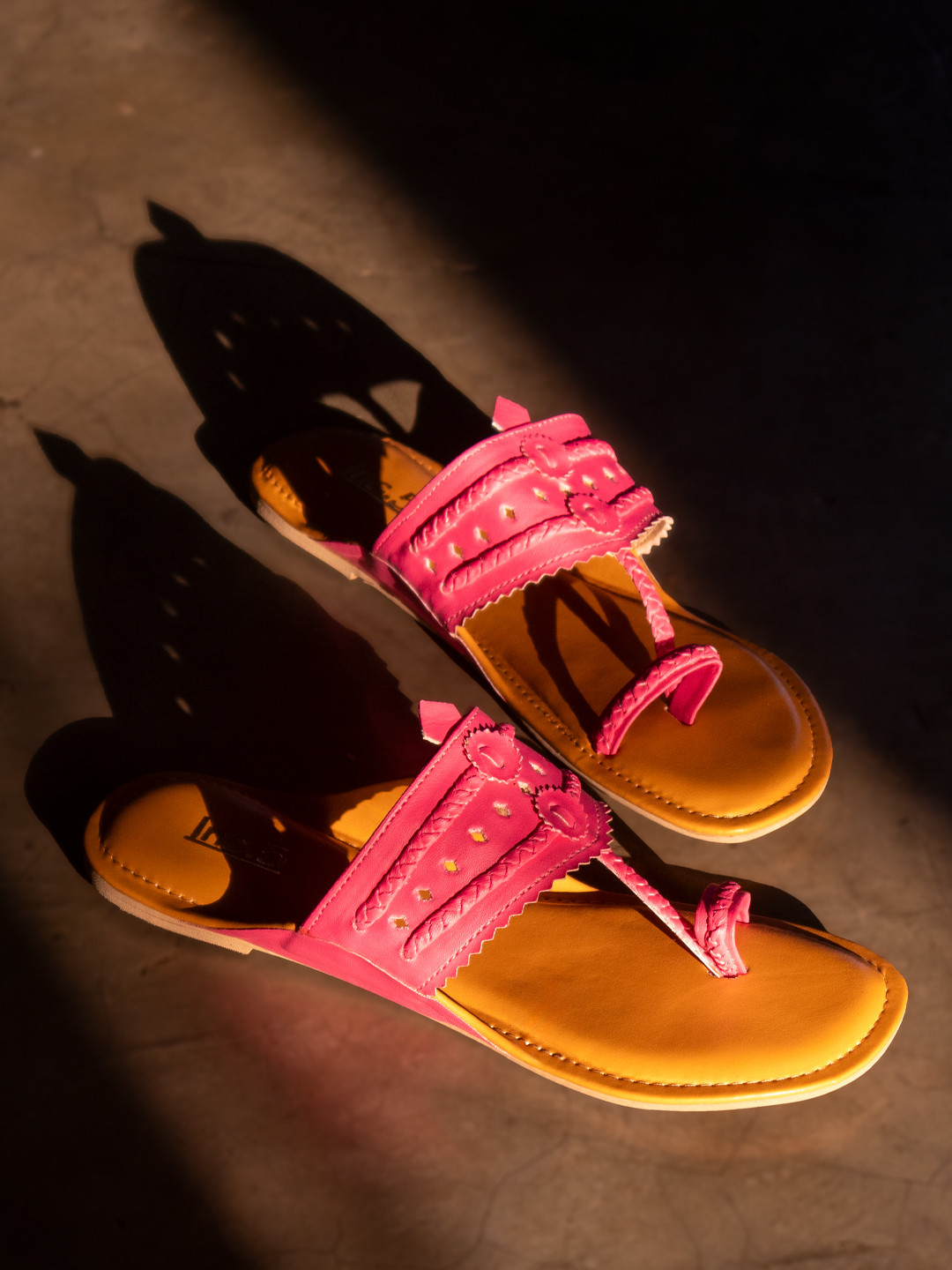 Inc 5 Braided Strap One Toe Flats