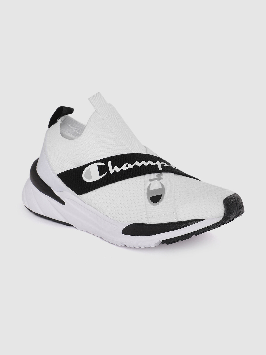 Champion Women Woven Design Brand Logo Printed KINNA V OVER Low Sneakers