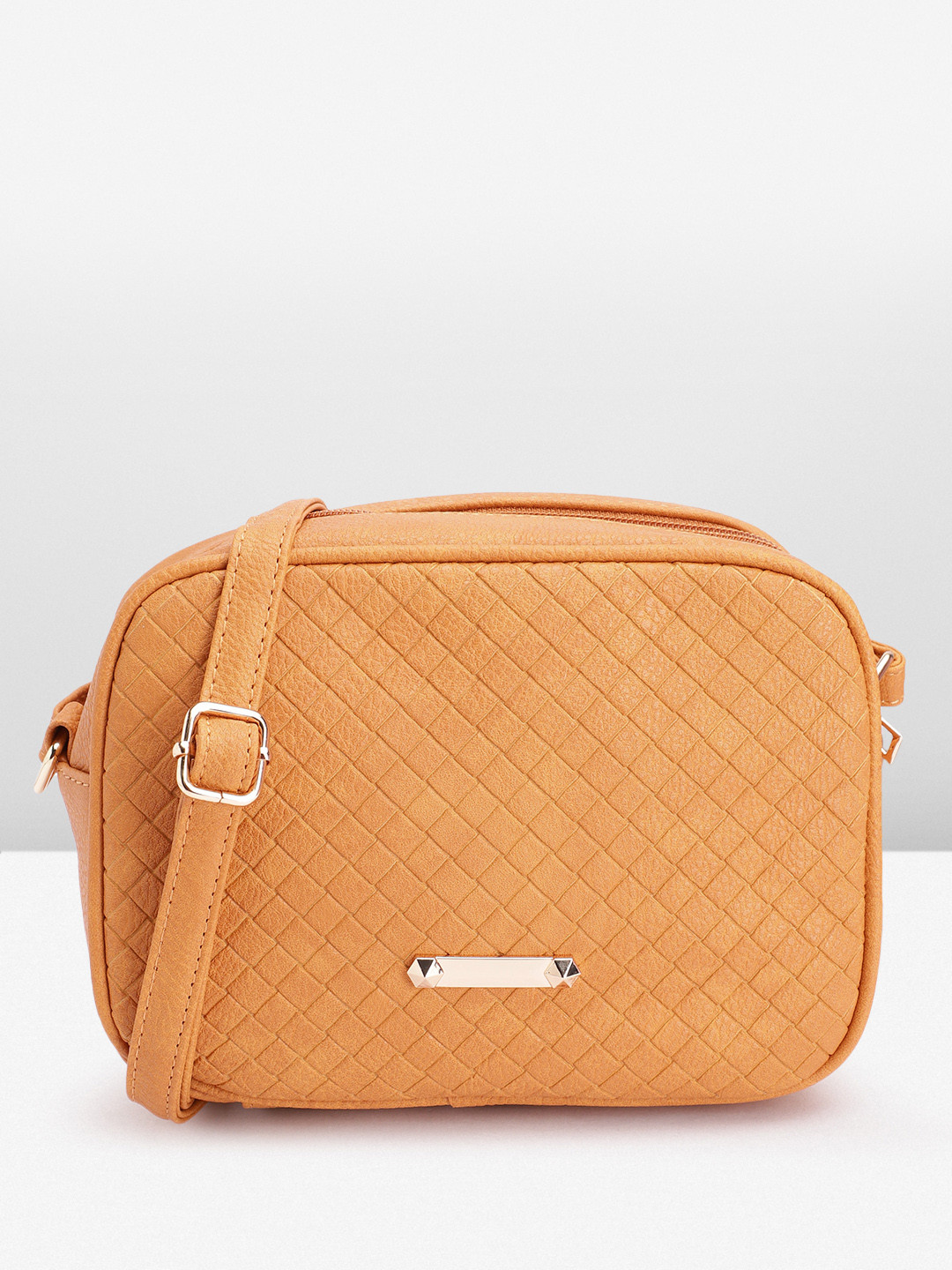 DOROTHY PERKINS Basketweave Textured Structured Sling Bag