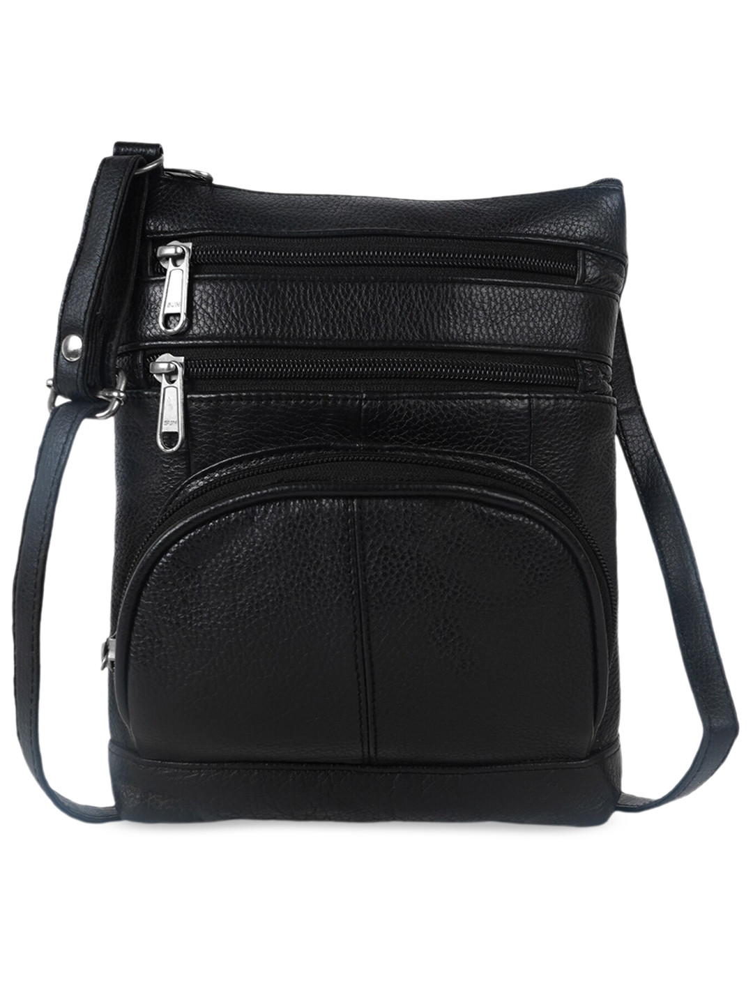 CIMONI Leather Structured Sling Bag