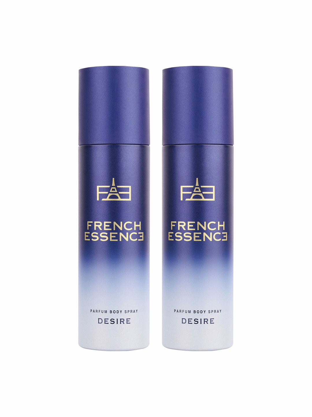 FRENCH ESSENCE Set of 2 No Gas Parfum Body Spray 99 g (120ml) Each - Desire