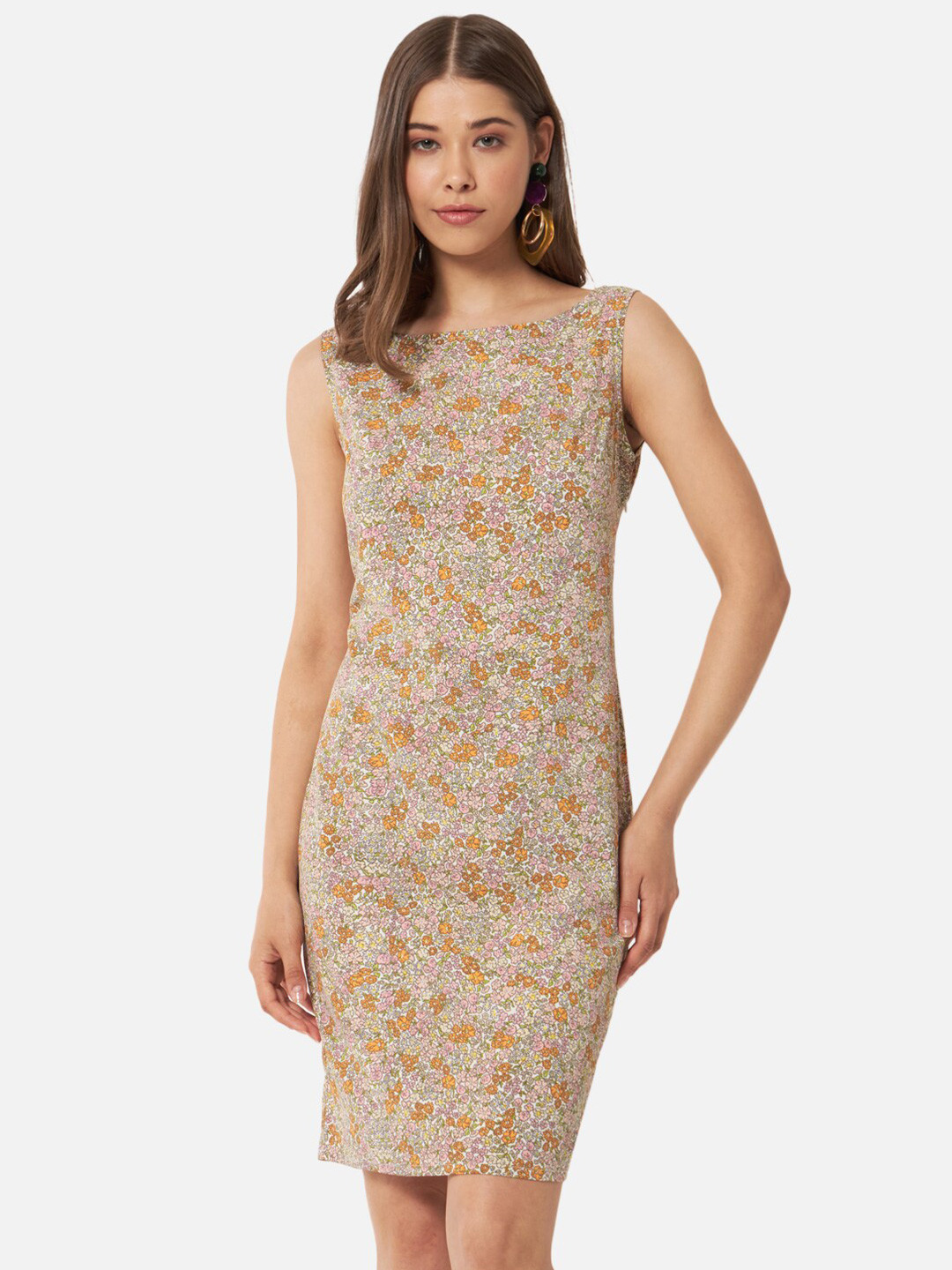 ALL WAYS YOU Floral Printed Sheath Dress
