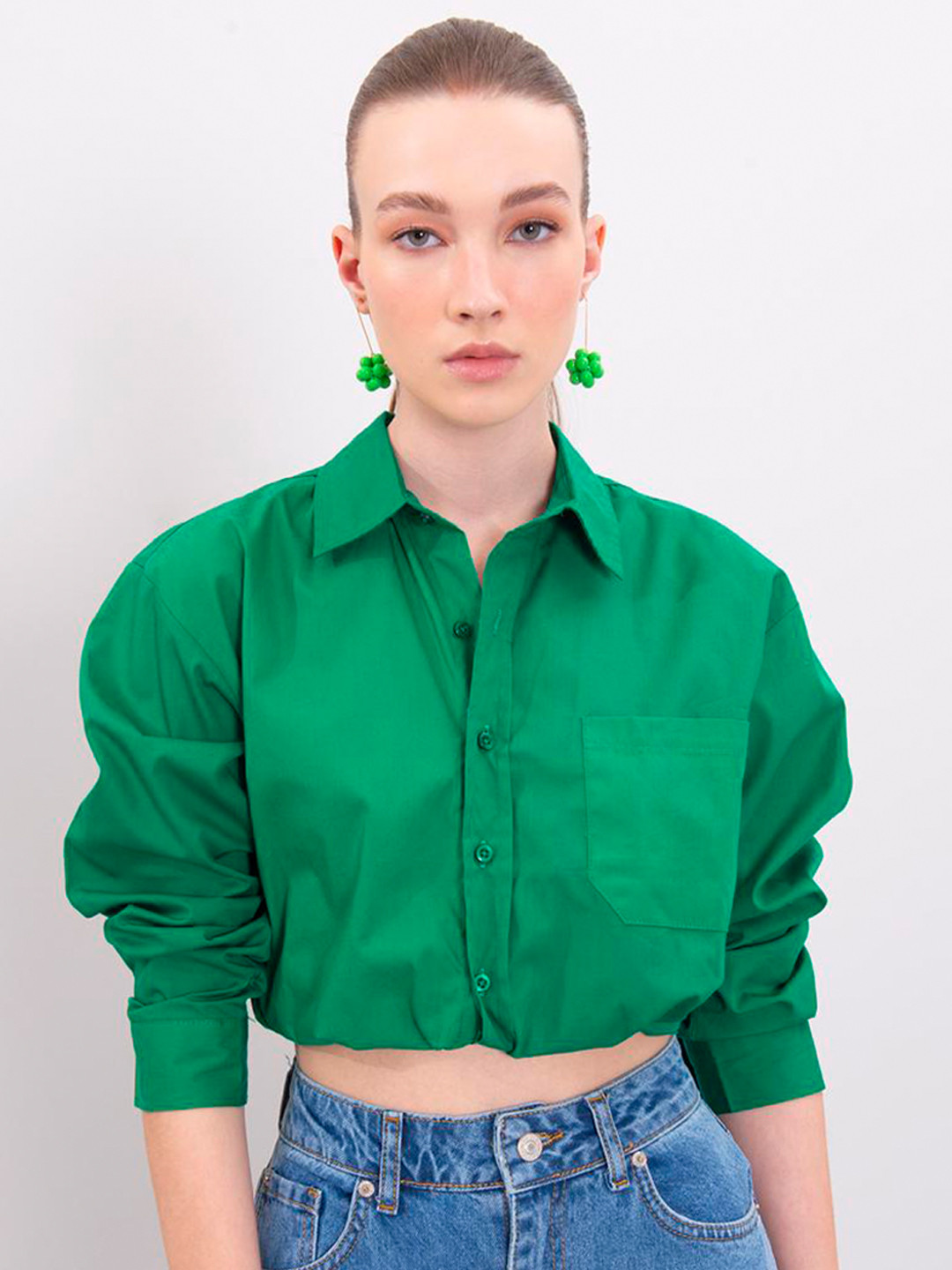 PRET A TUER Classic Boxy Fit Opaque Casual Shirt