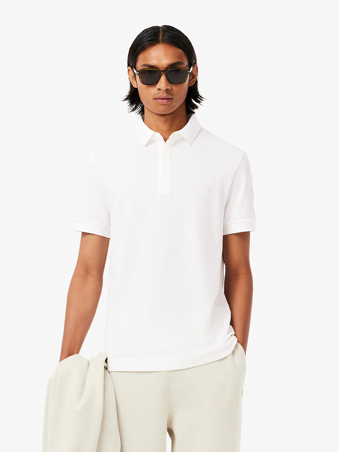Lacoste Polo Collar Casual T-Shirt