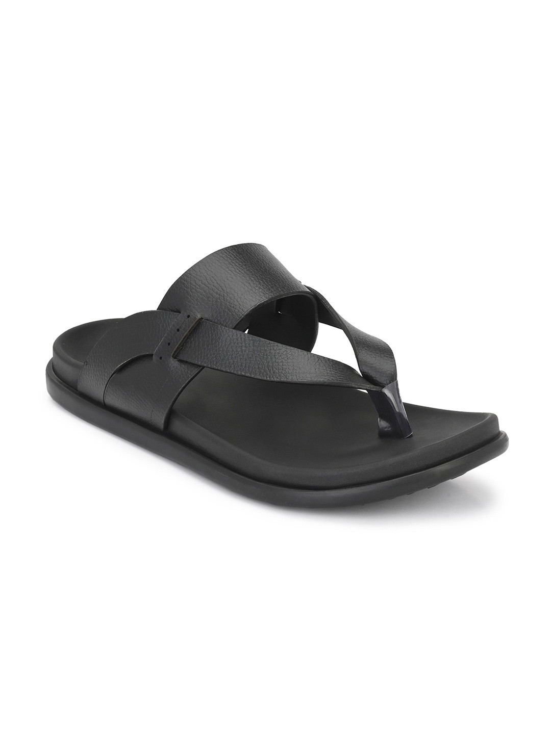 Azzaro Black Slip-On Comfort Sandals
