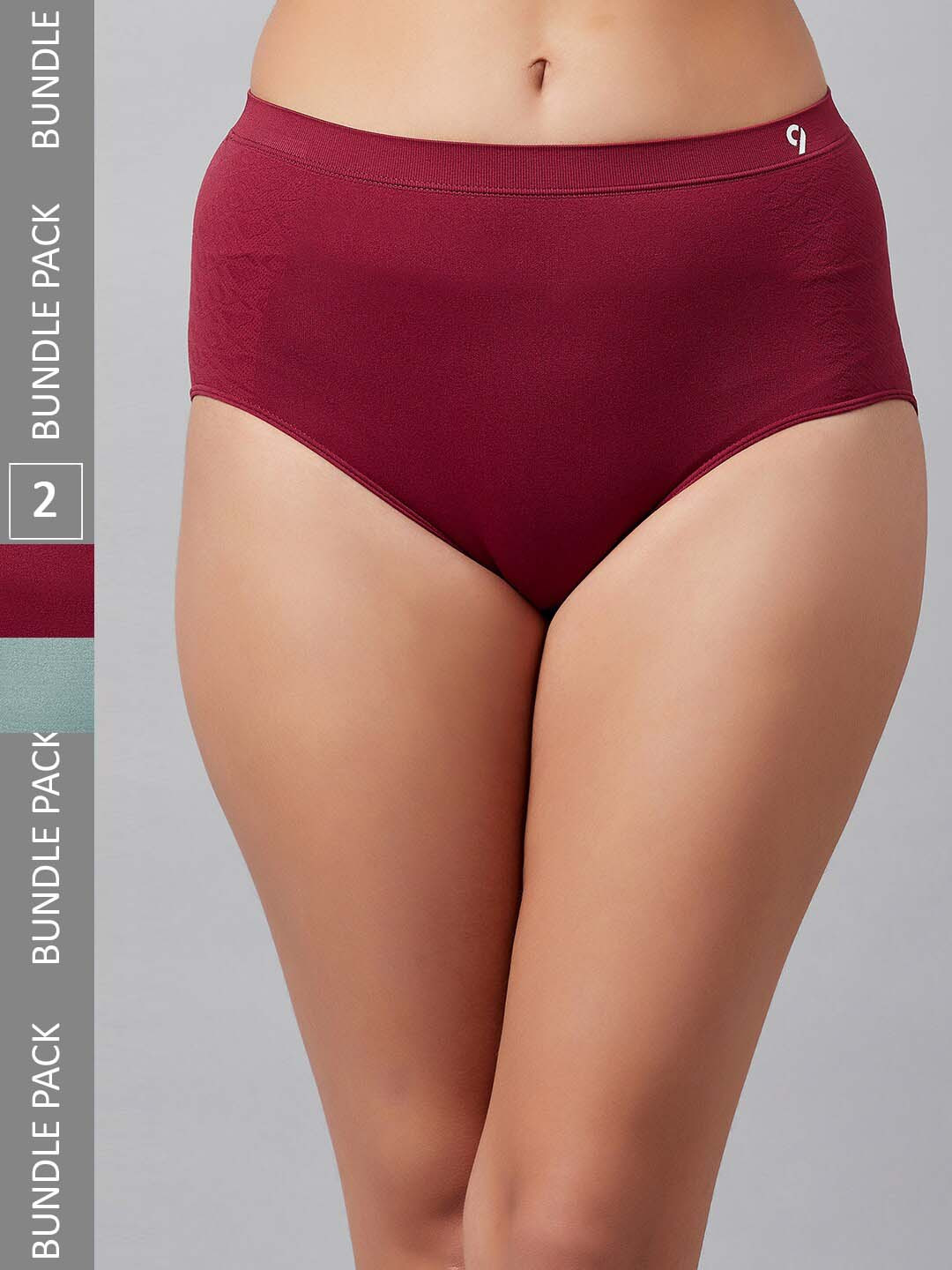 C9 AIRWEAR Pack Of 2 High-Rise Seamless Technology Hipster Briefs PZ1191_PACK5