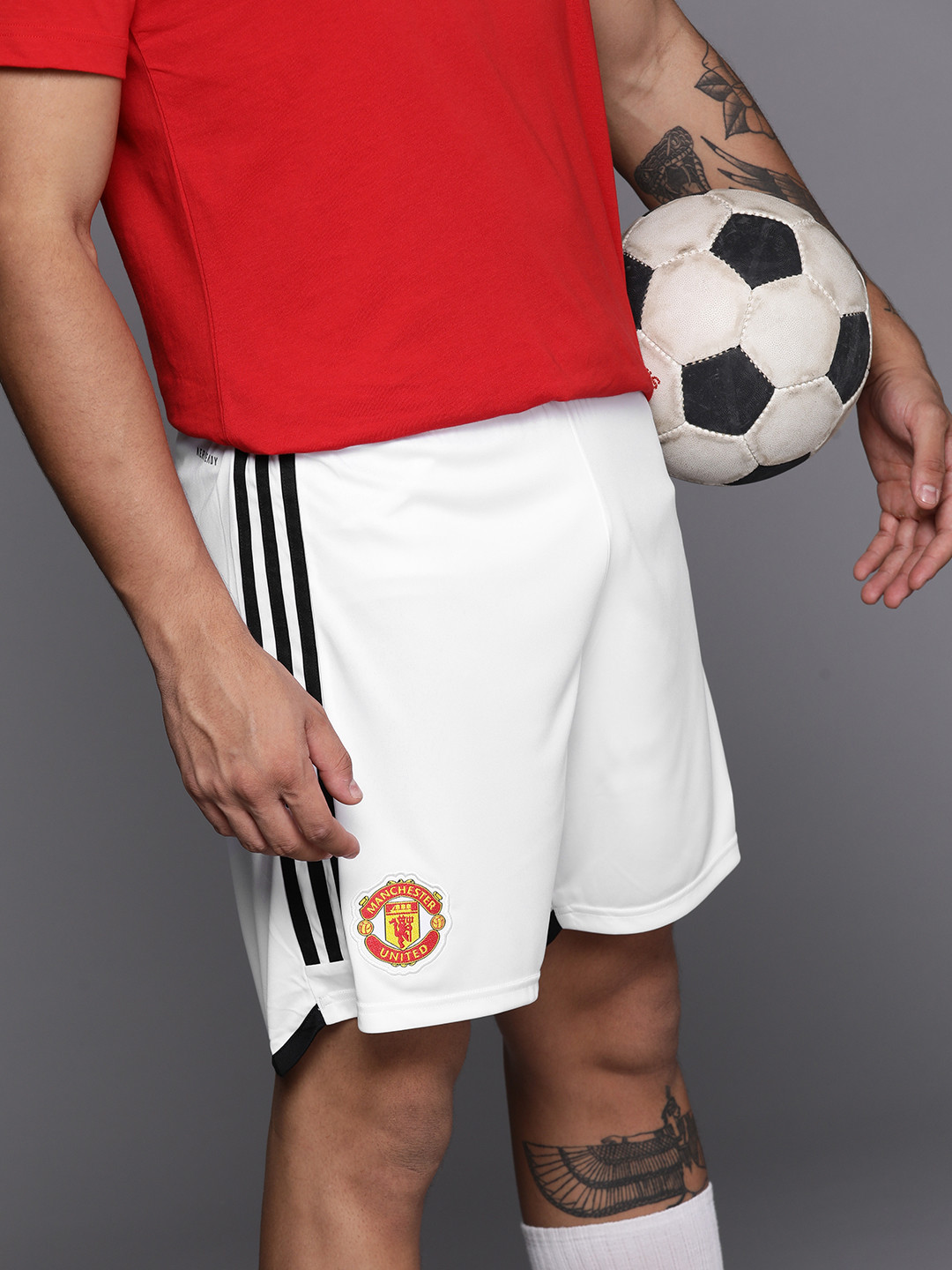ADIDAS Men Manchester United FC H Aeroready Football Shorts
