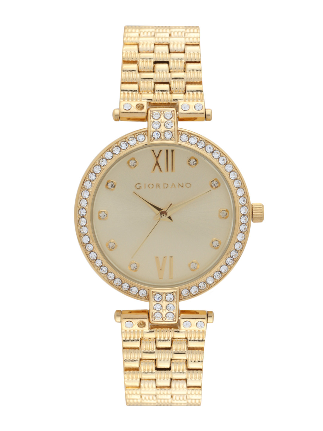 GIORDANO Women Gold-Toned Analogue Watch