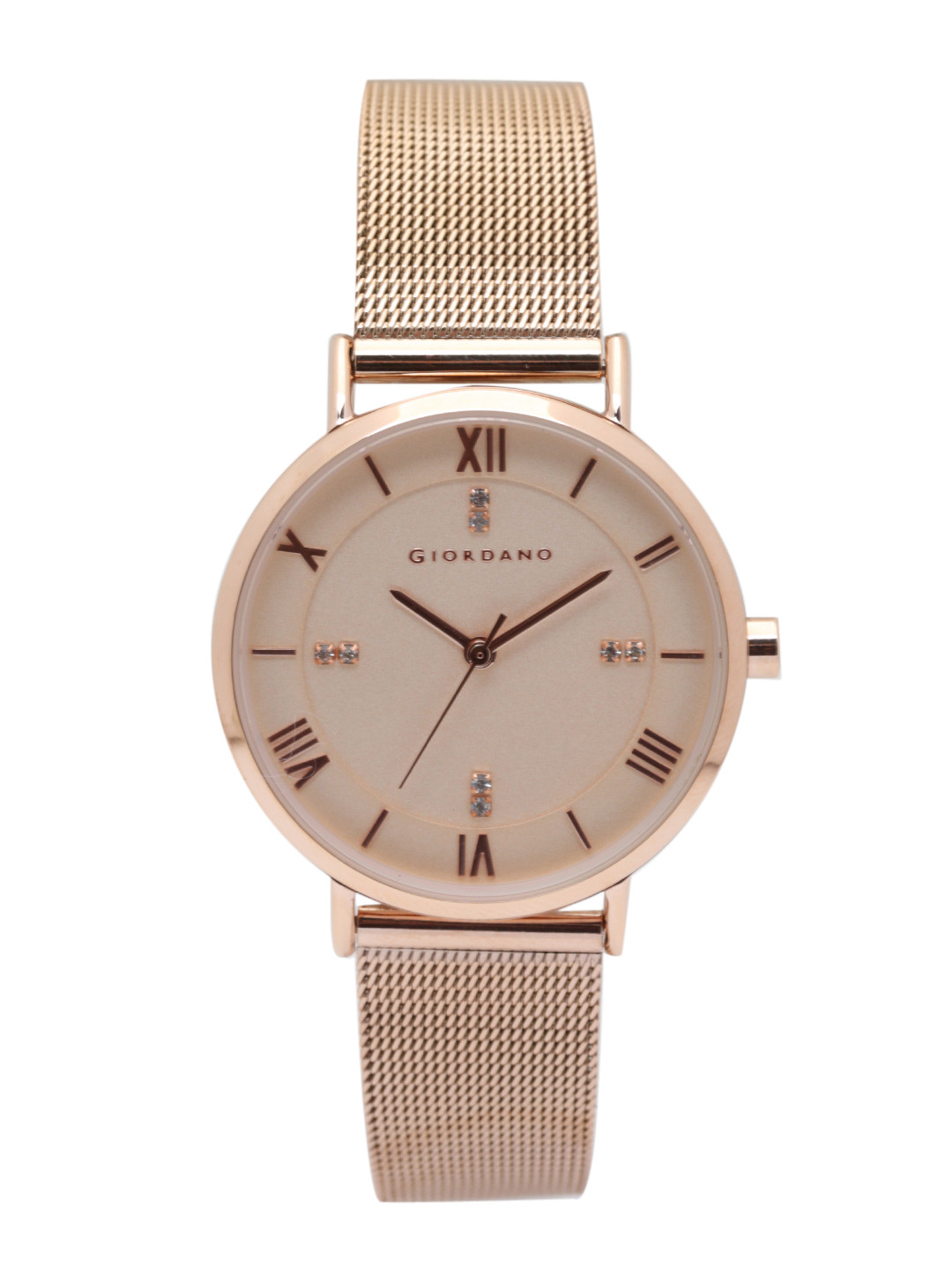 GIORDANO Women Rose Gold-Toned Analogue Watch A2065-22