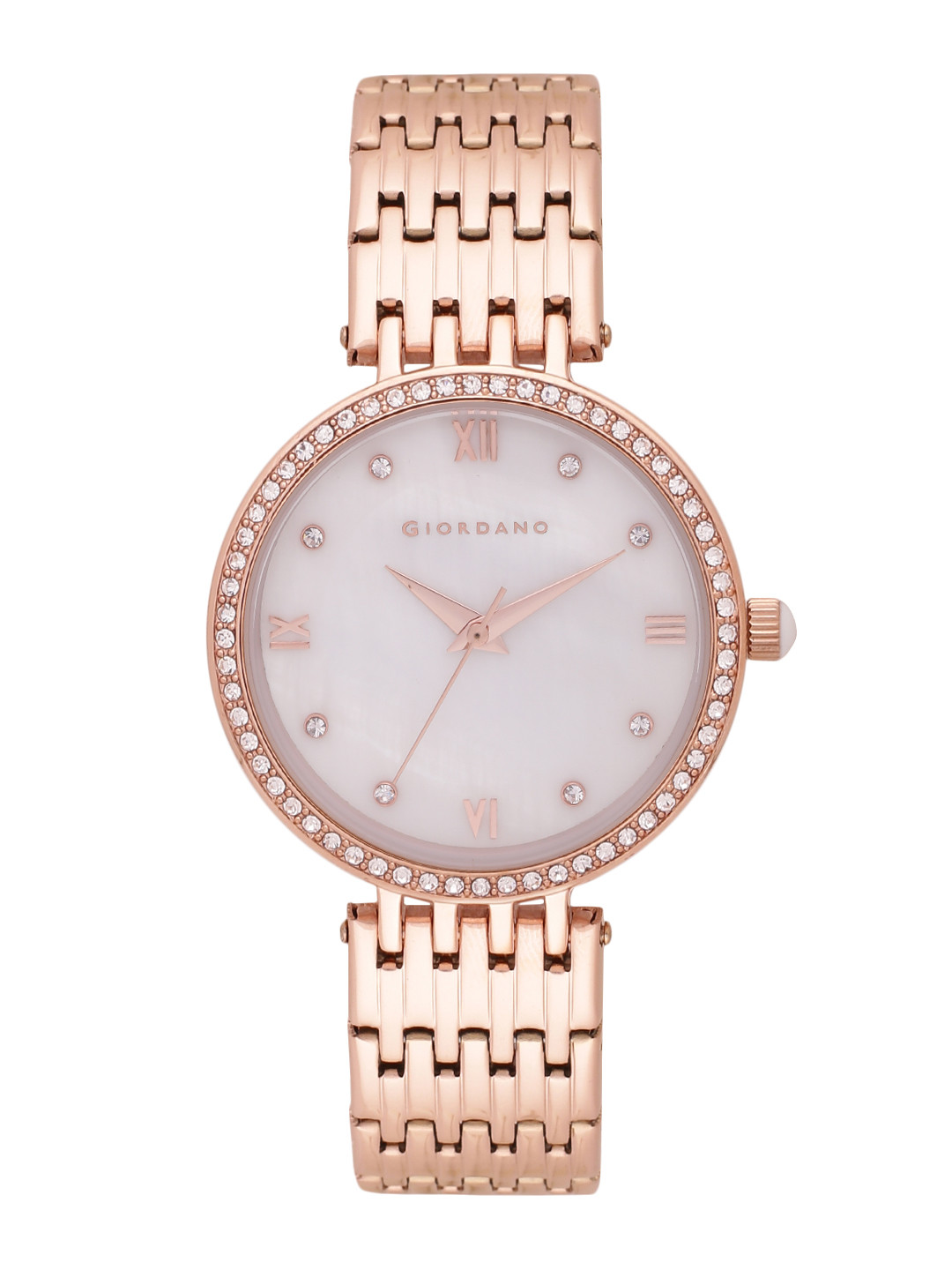 GIORDANO Women Off-White Analogue Watch A2060-22