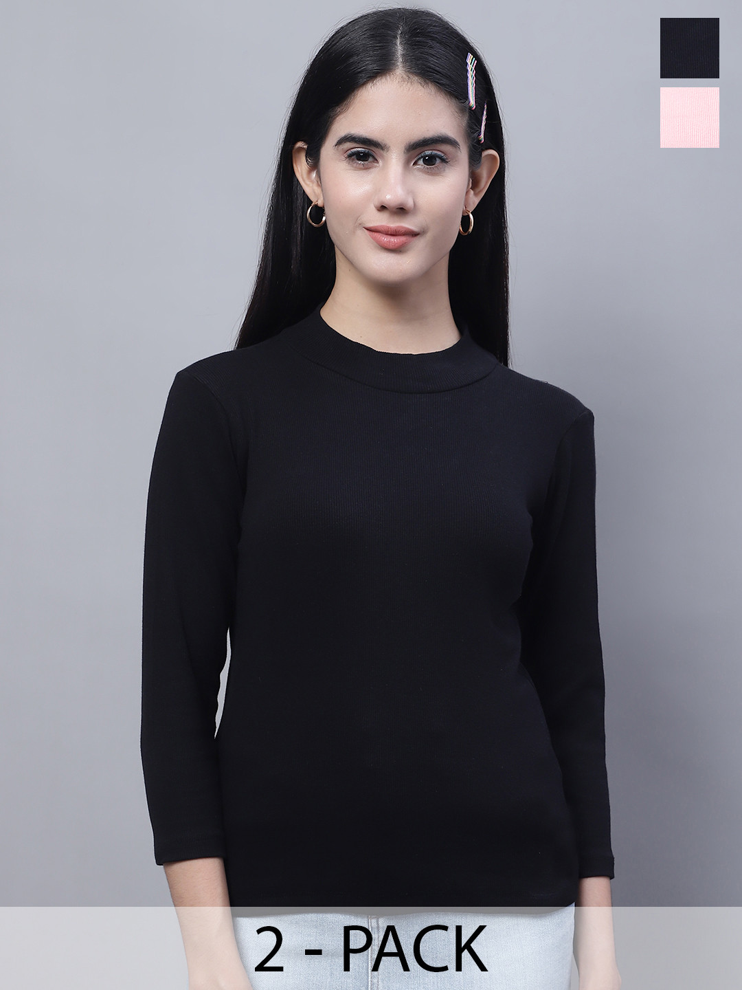 FBAR Black Cotton Top