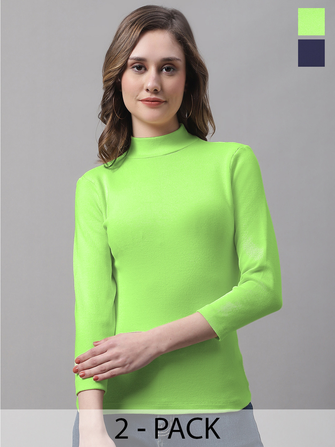 FBAR Green Cotton Top