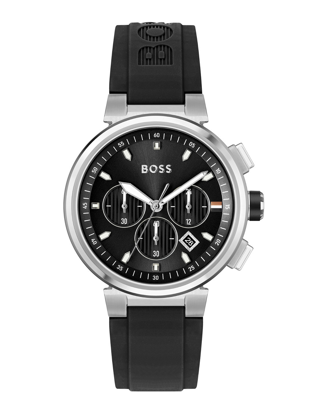 Hugo Boss Men Brass Dial & Straps Analogue Chronograph Watch 1513997