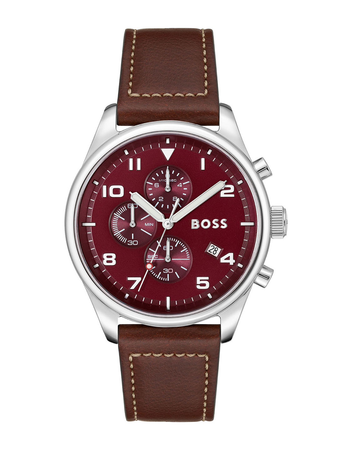 Hugo Boss Men Brass View Chronograph Analogue Watch 1513988
