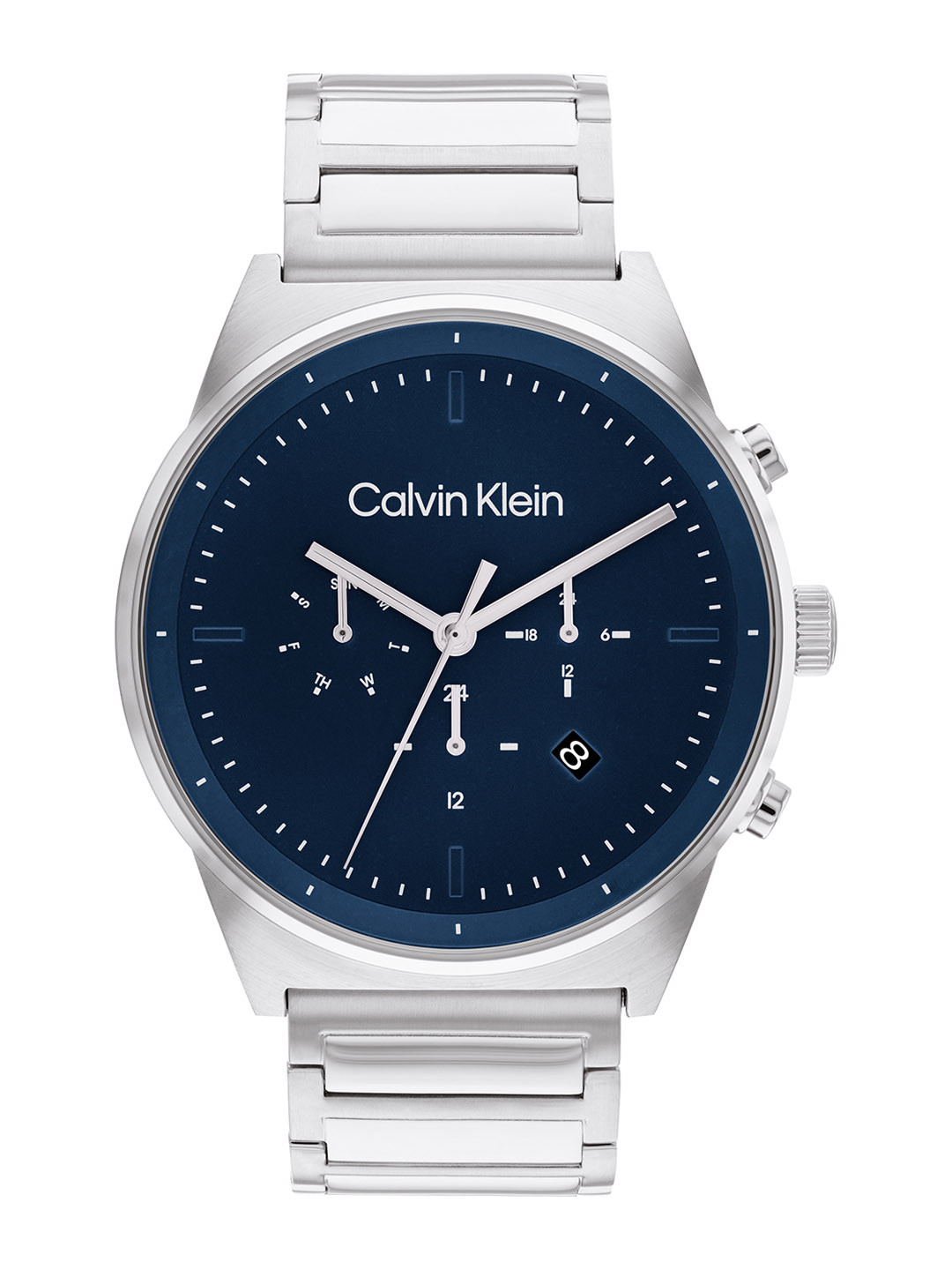 Calvin Klein Men Impressive Stainless Steel Bracelet Style Analogue Multi Watch 25200293