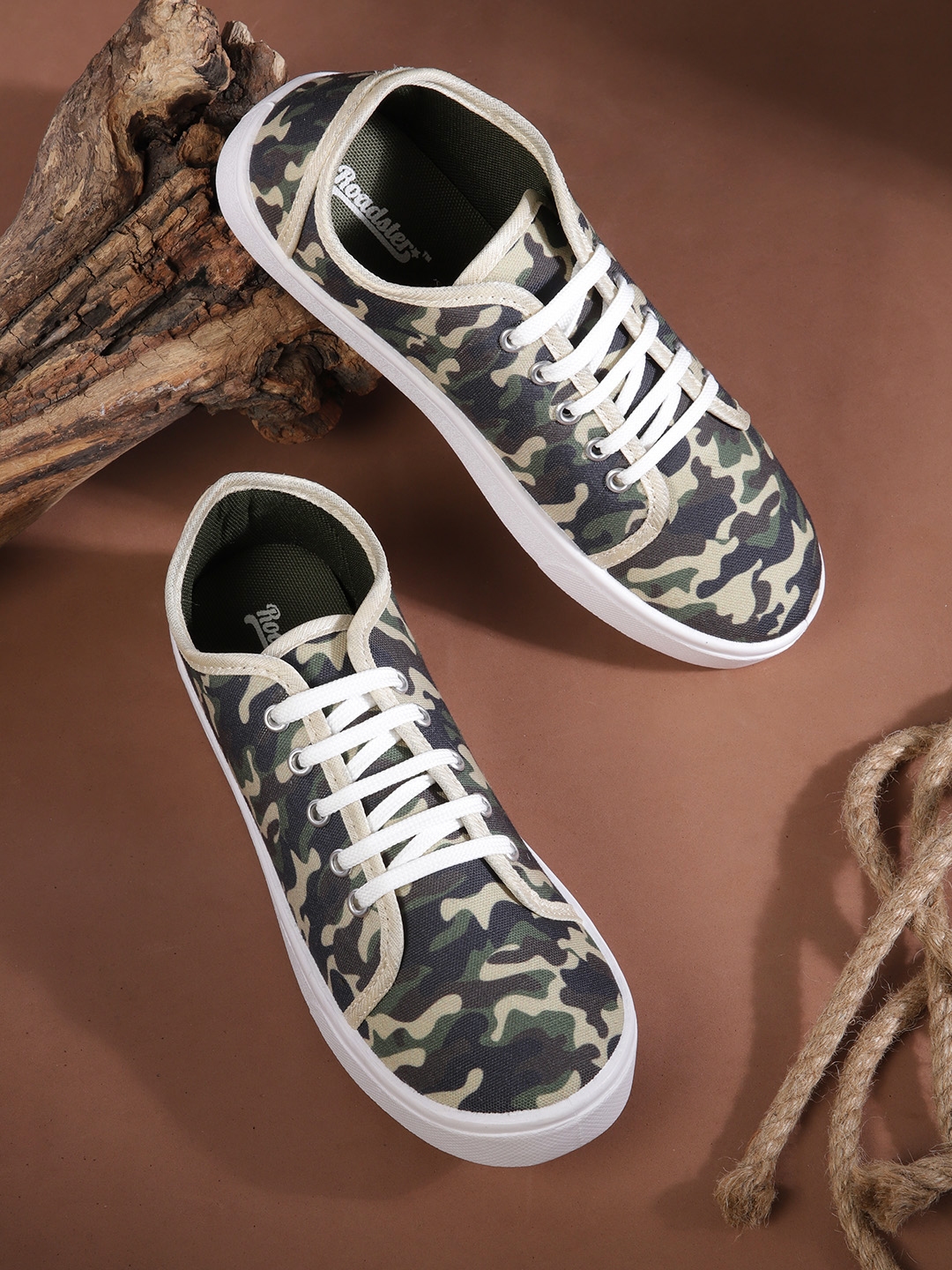 Camouflage canvas shoes best sale