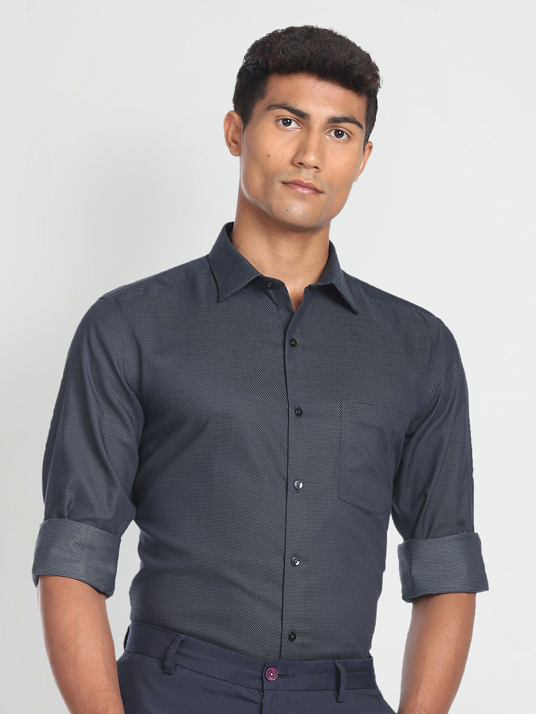 Arrow Opaque Formal Shirt