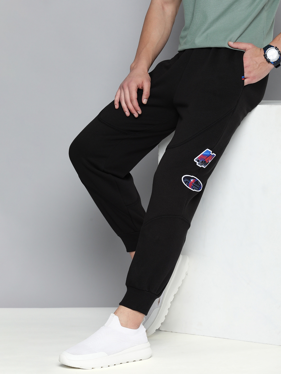 Buy PUMA Motorsport Men BMW M Statement Mid Rise Joggers Style Sweatpants Track Pants for Men 24054536 Myntra