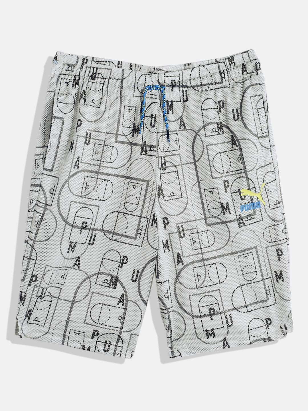 Puma Boys Typography Printed Loose Fit Shorts
