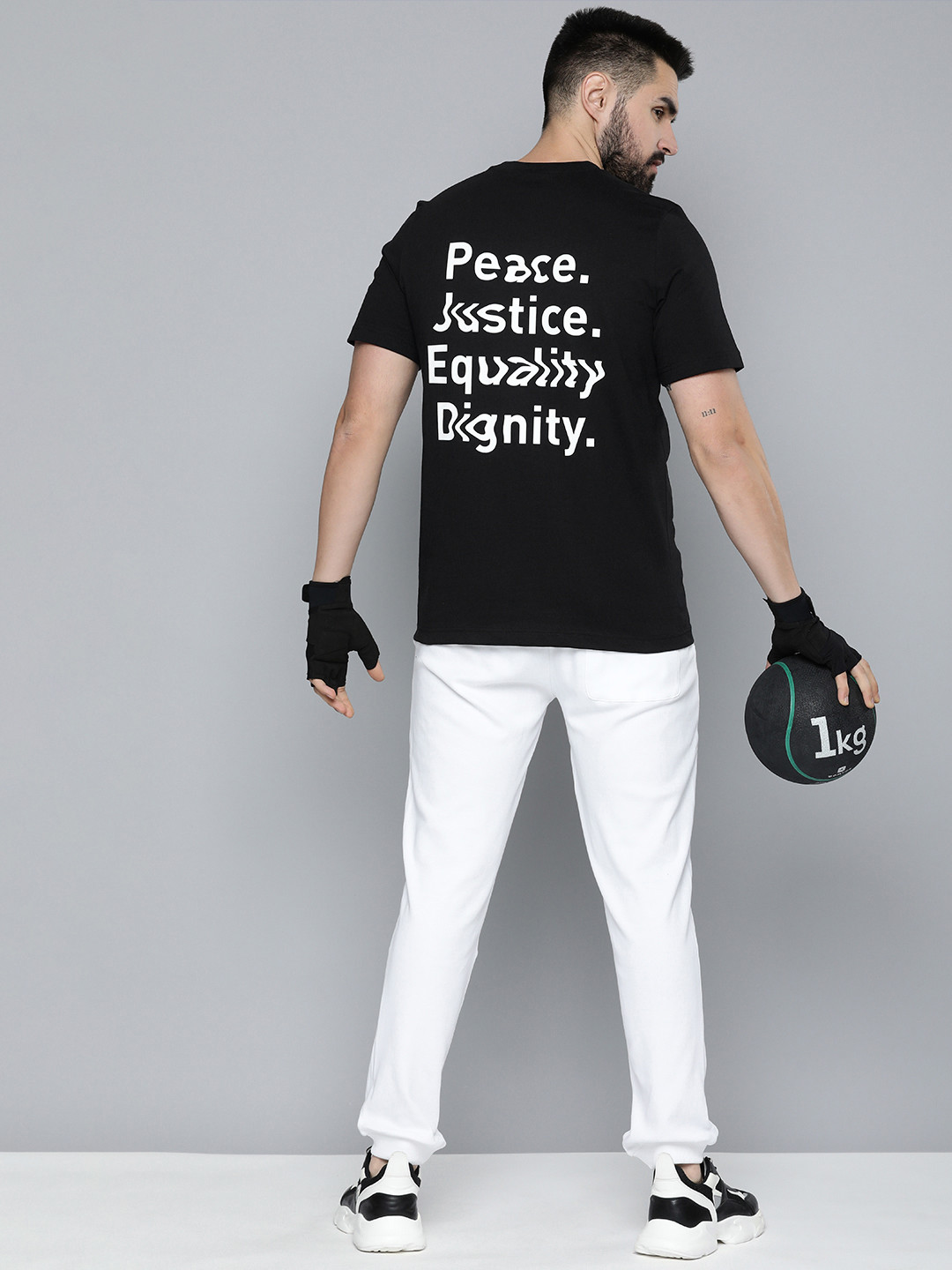 Puma Unisex Classic Icons of Unity Graphic Pure Cotton T-shirt