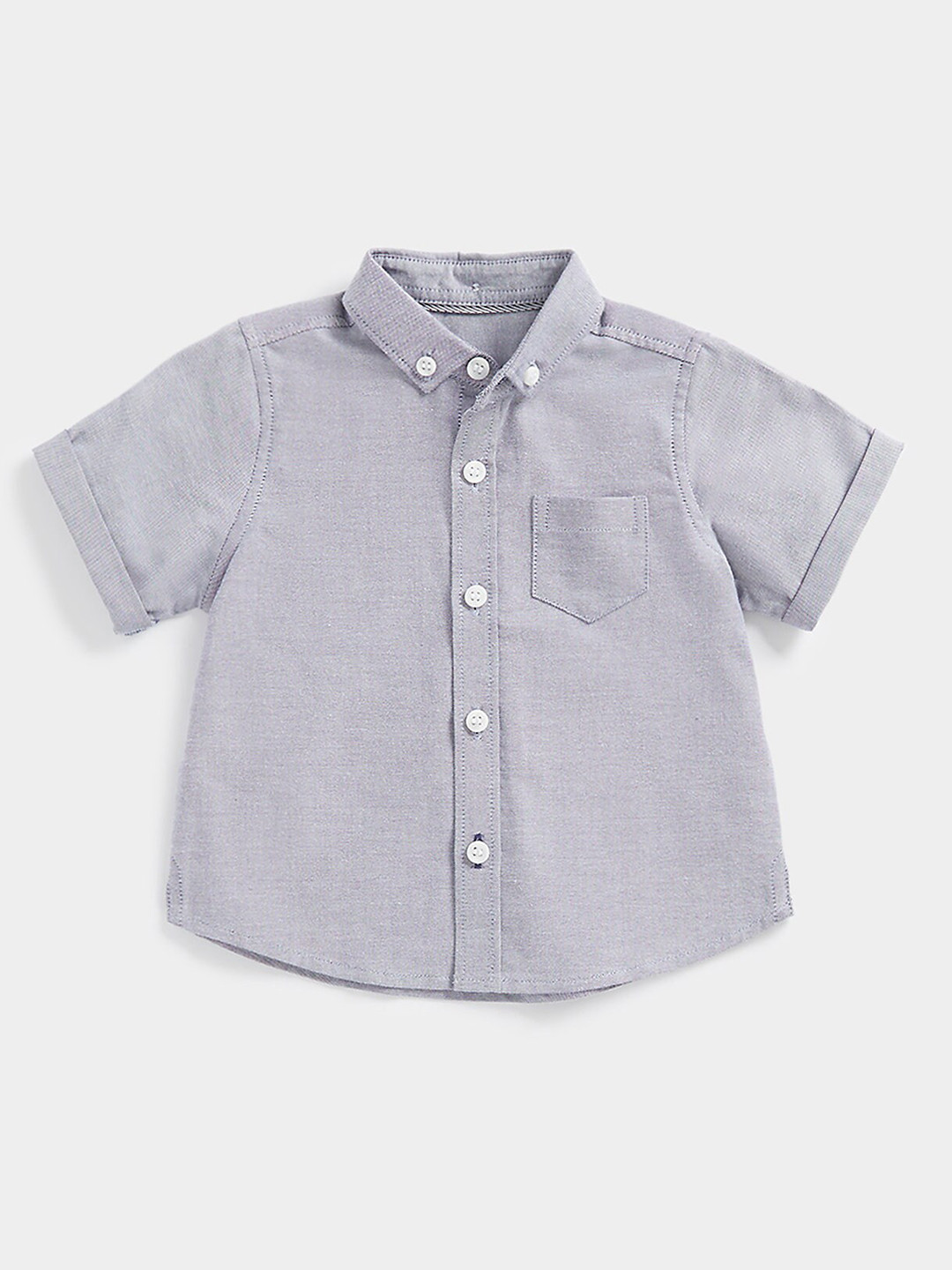 mothercare Infants Boys Button Down Collar Cotton Casual Shirt