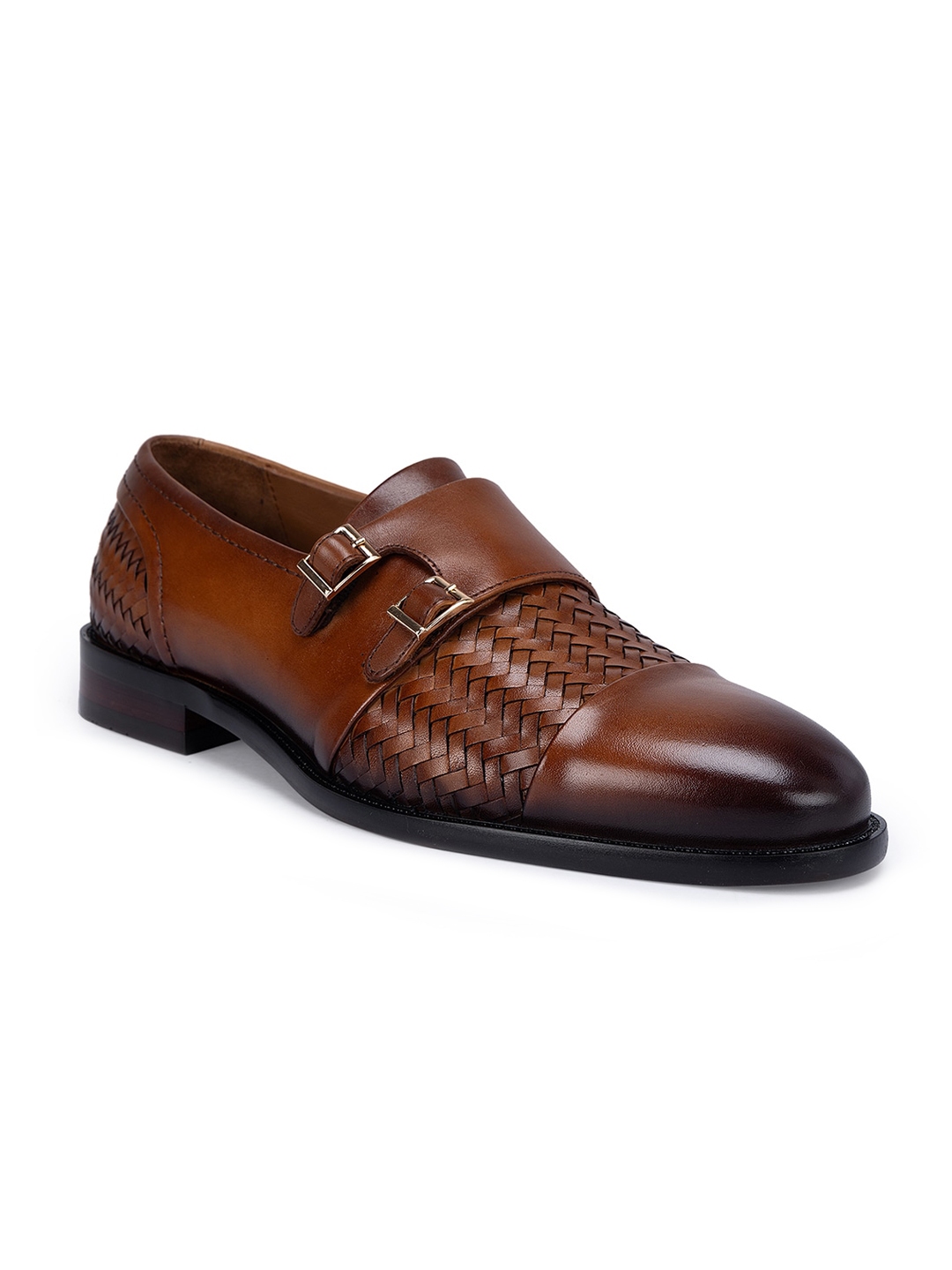 Rosso brunello monk strap sales