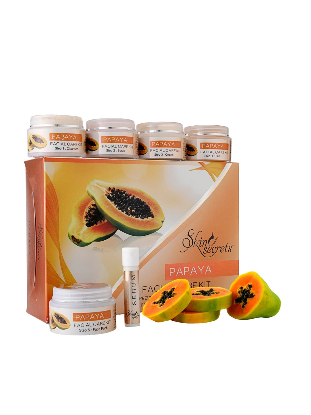 Skin Secrets Set Of 6 Facial Kit For Preventing Acne & Breakouts - 310gm