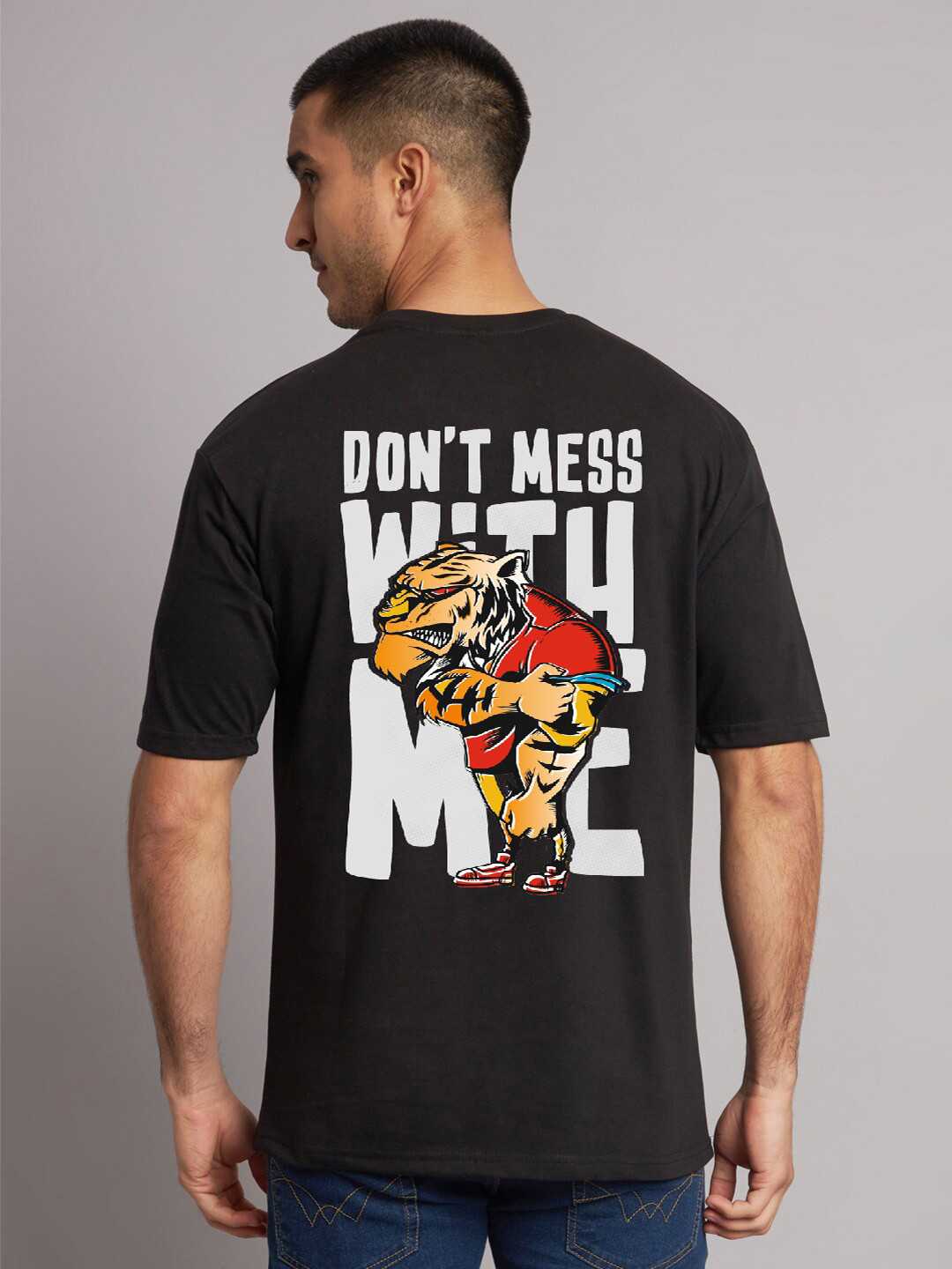 The Modern Soul Typography Printed Cotton T-shirt