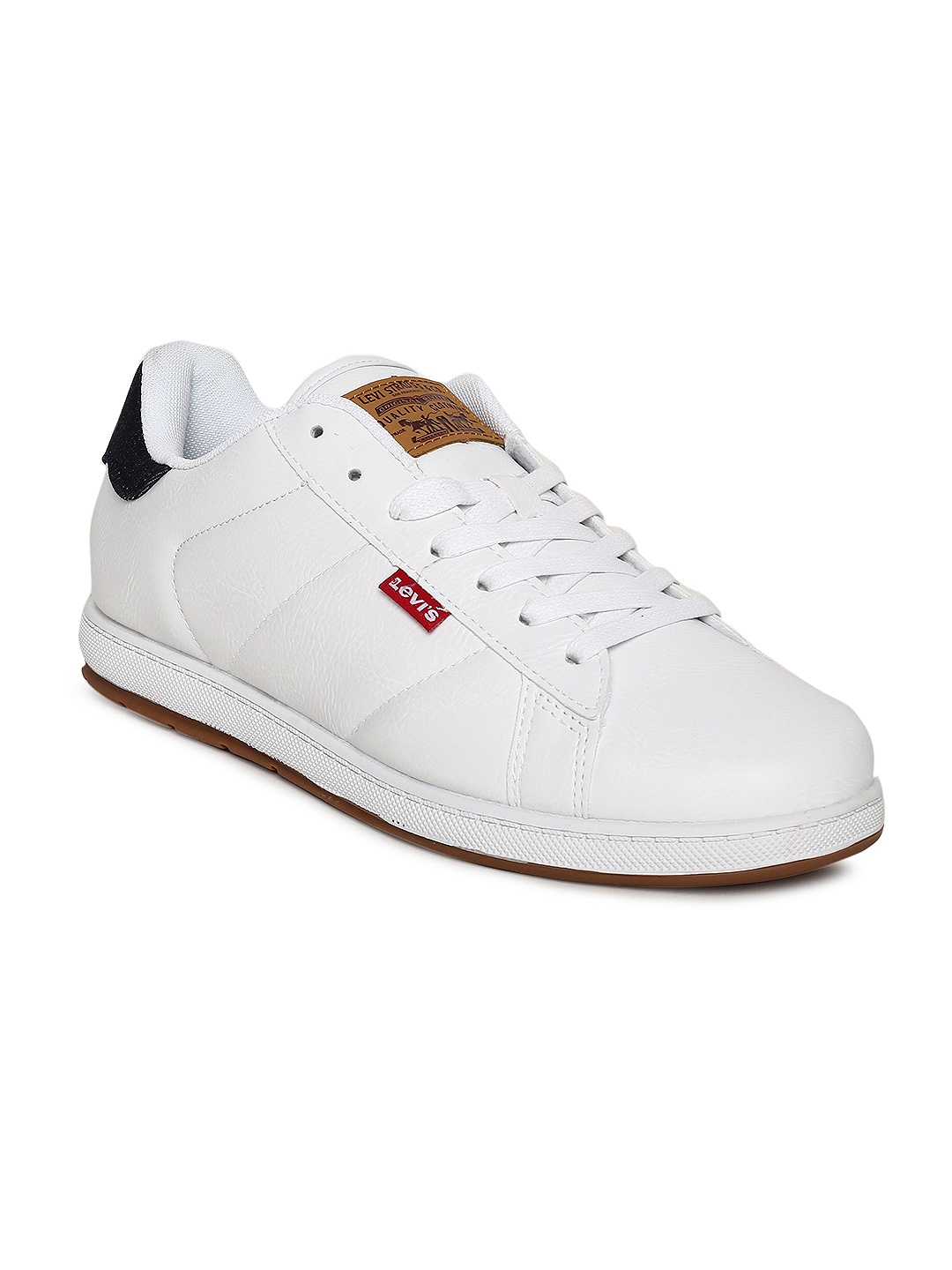 Levis Men White Empire Classic Sneakers 
