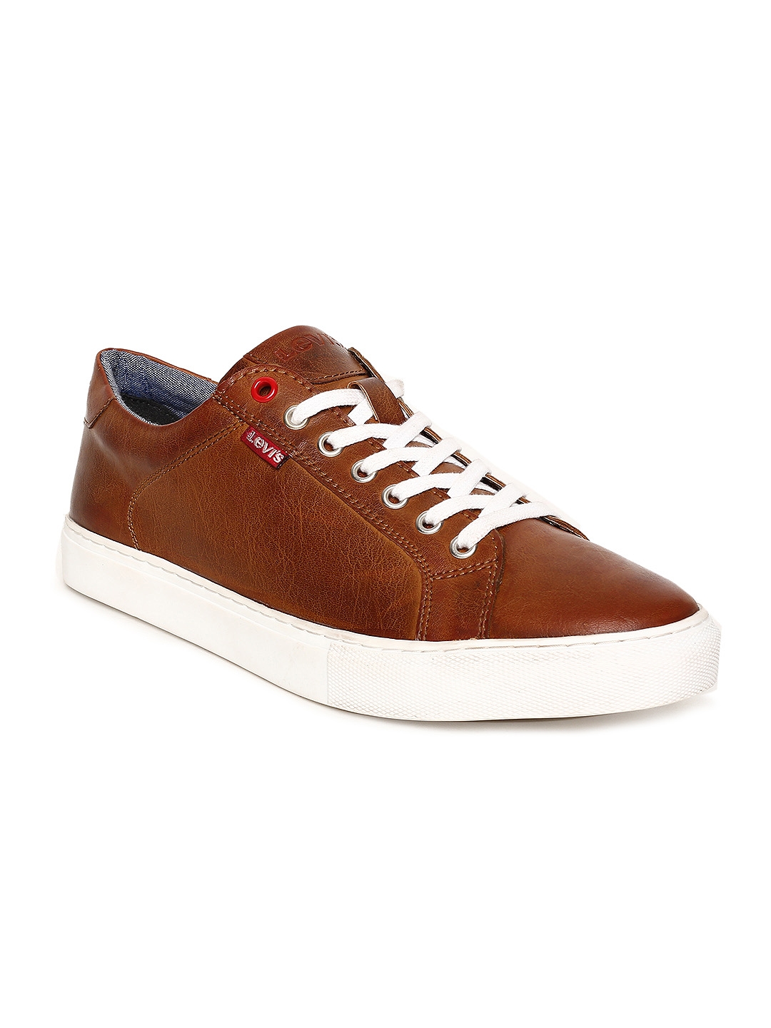 Buy Levis Men Tan Brown Prellude Sneakers - Casual Shoes for Men 2406327 |  Myntra