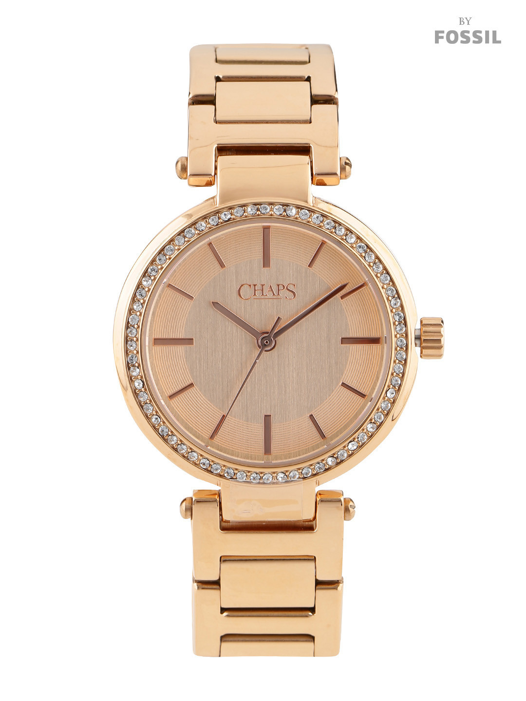 ASSIGN Women Copper Toned Dial Watch 