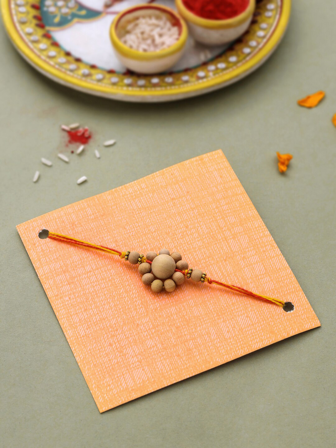 RDK Unisex Floral Design Rakhi