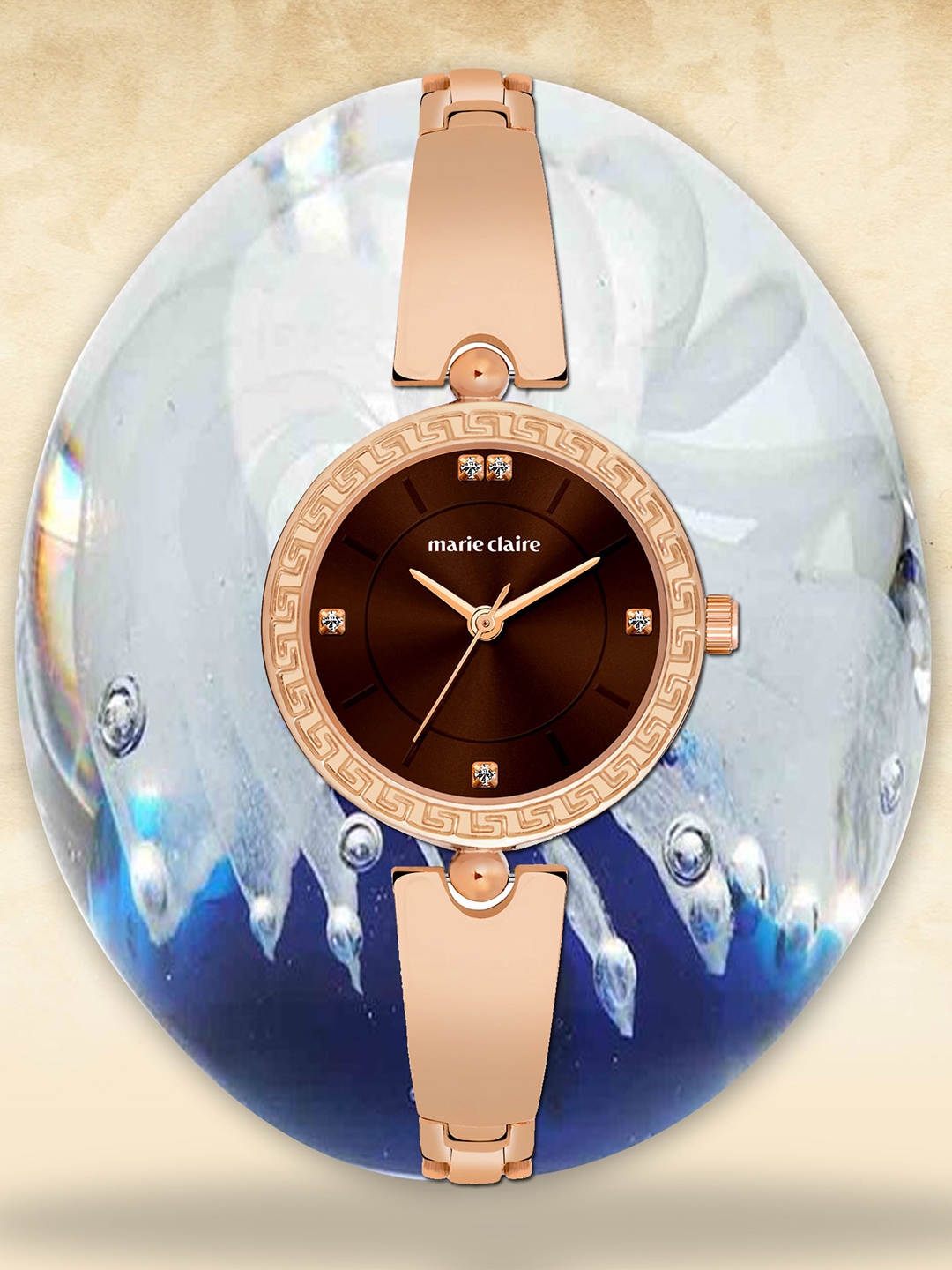 Buy Marie Claire Women Round Analogue Watch MC 1901 Watches for Women 24072482 Myntra