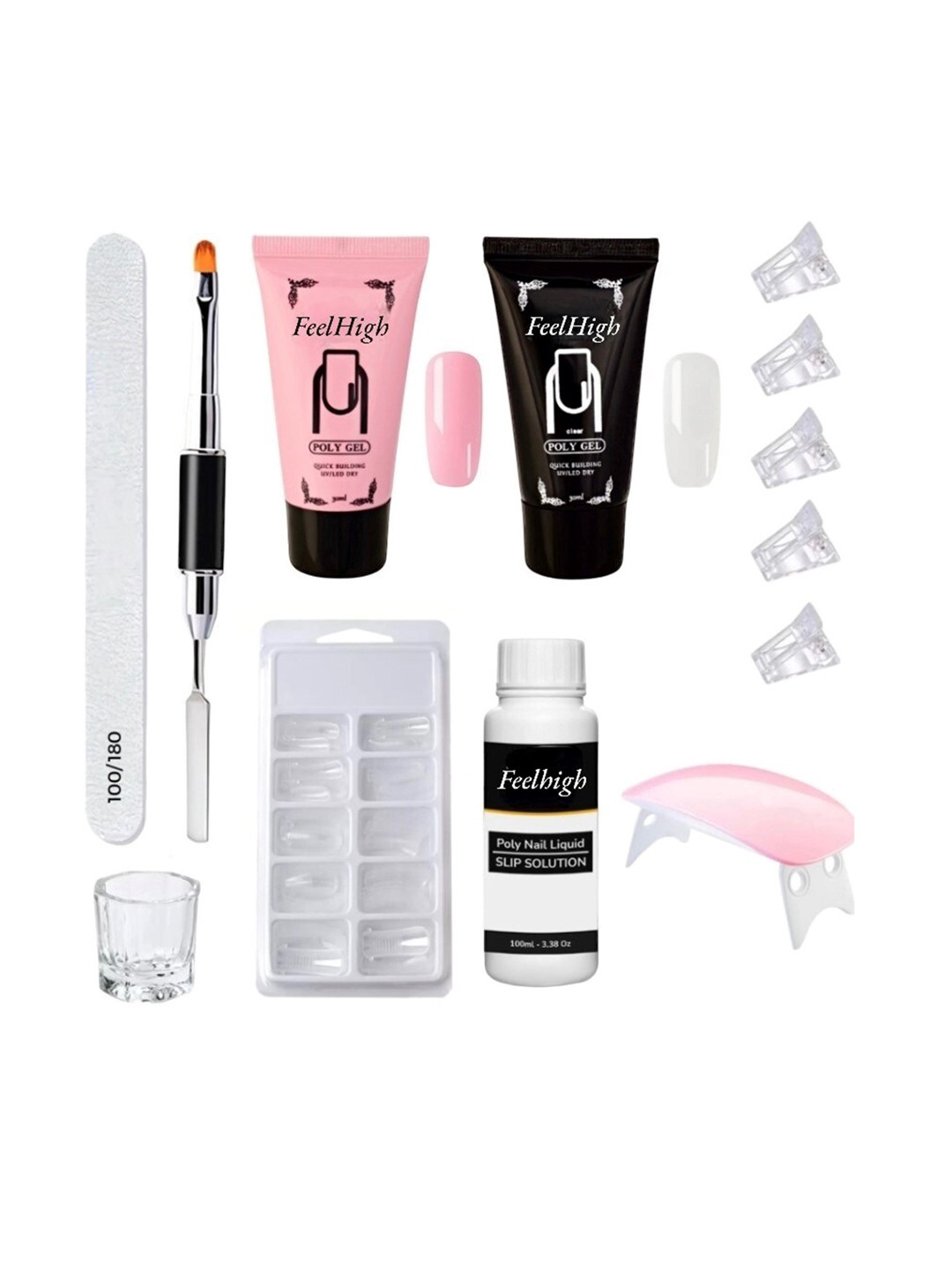 FEELHIGH 9-In-1 Nail Art Kit