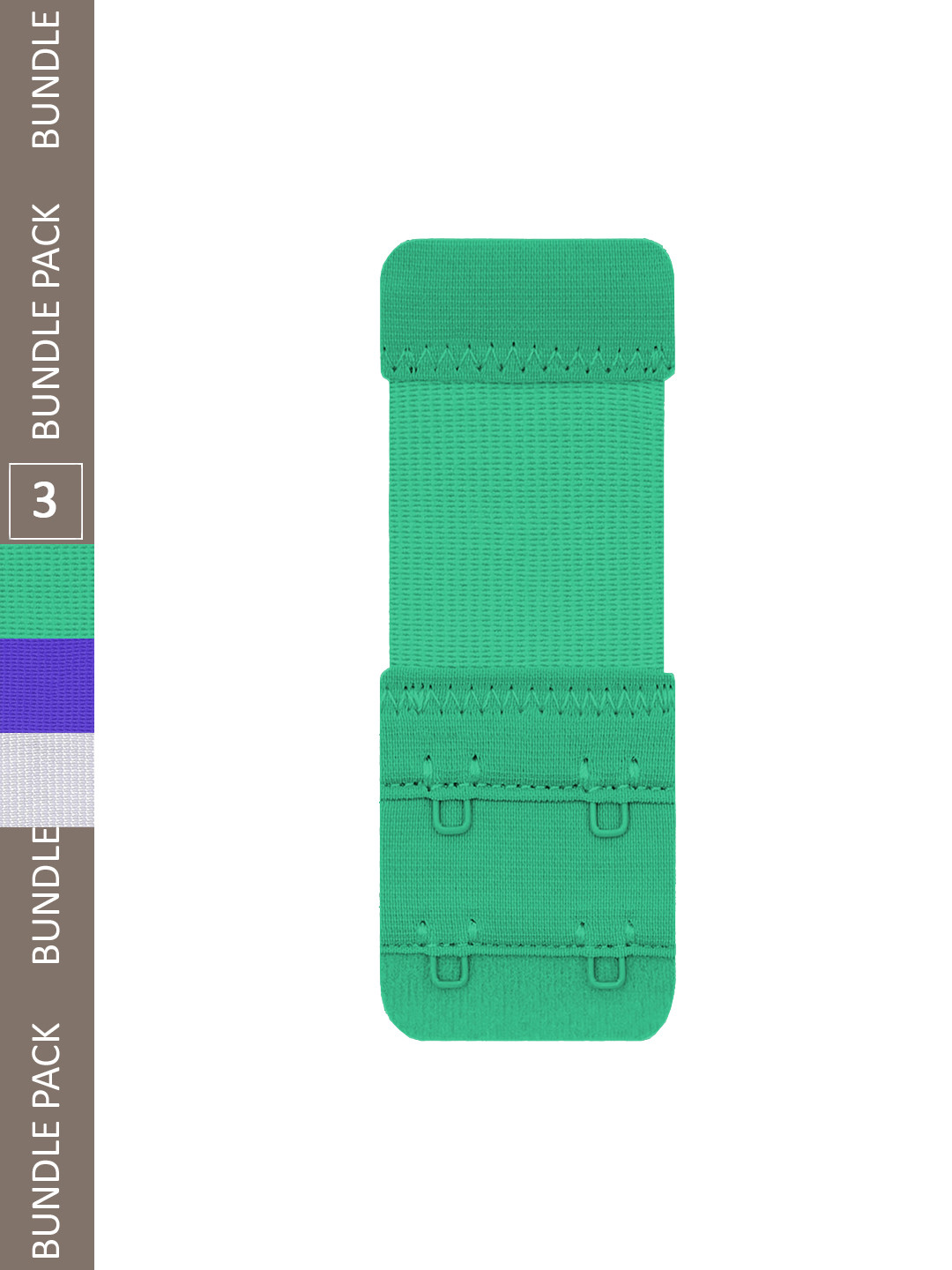 FIMS Set Of 3 Stretchy Bra Hook Extenders