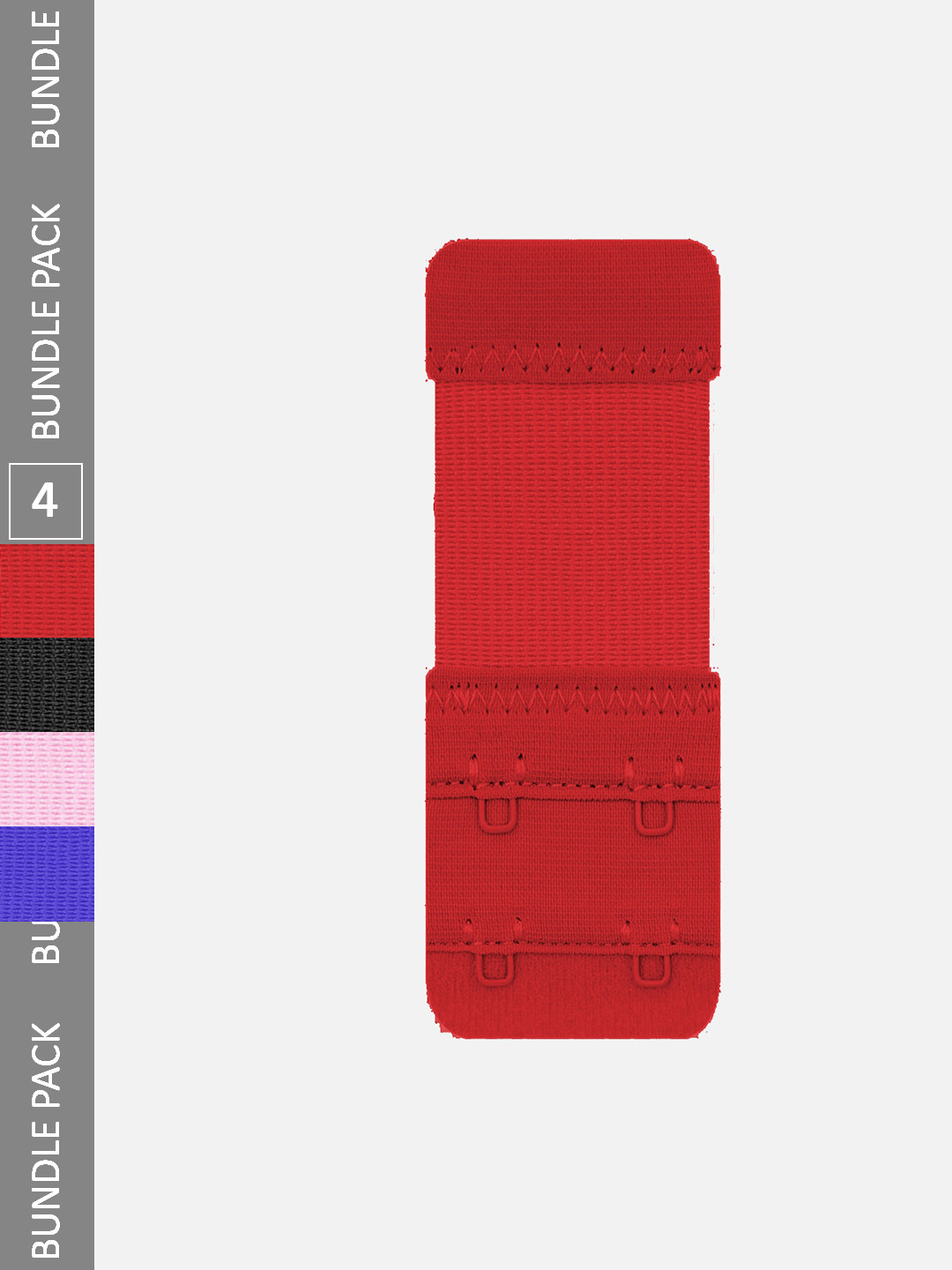 FIMS Set Of 4 Stretchy Bra Hook Extensions Lingerie Accessories