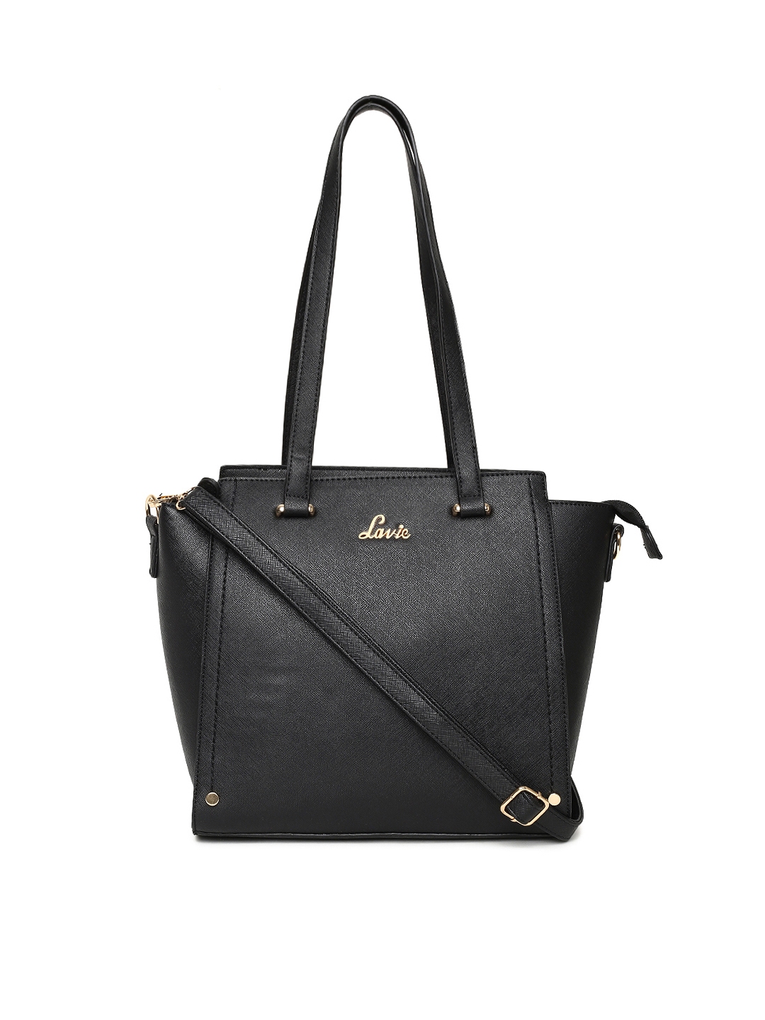 Lavie womens Berry Black Tote Bag : : Fashion