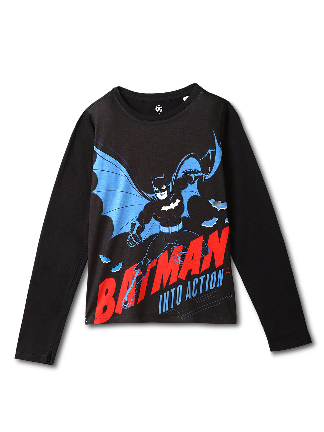 Wear Your Mind Boys Humour and Comic Batman Printed T-shirt