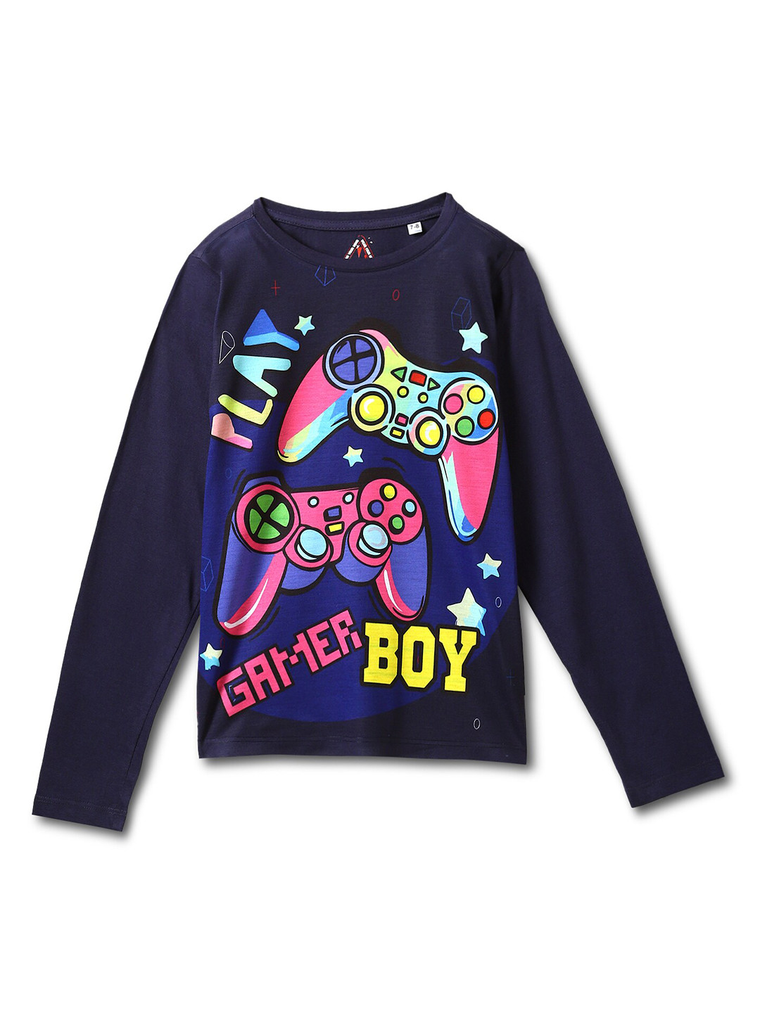 Wear Your Mind Graphic Printed Full Sleeve Casual T-shirt