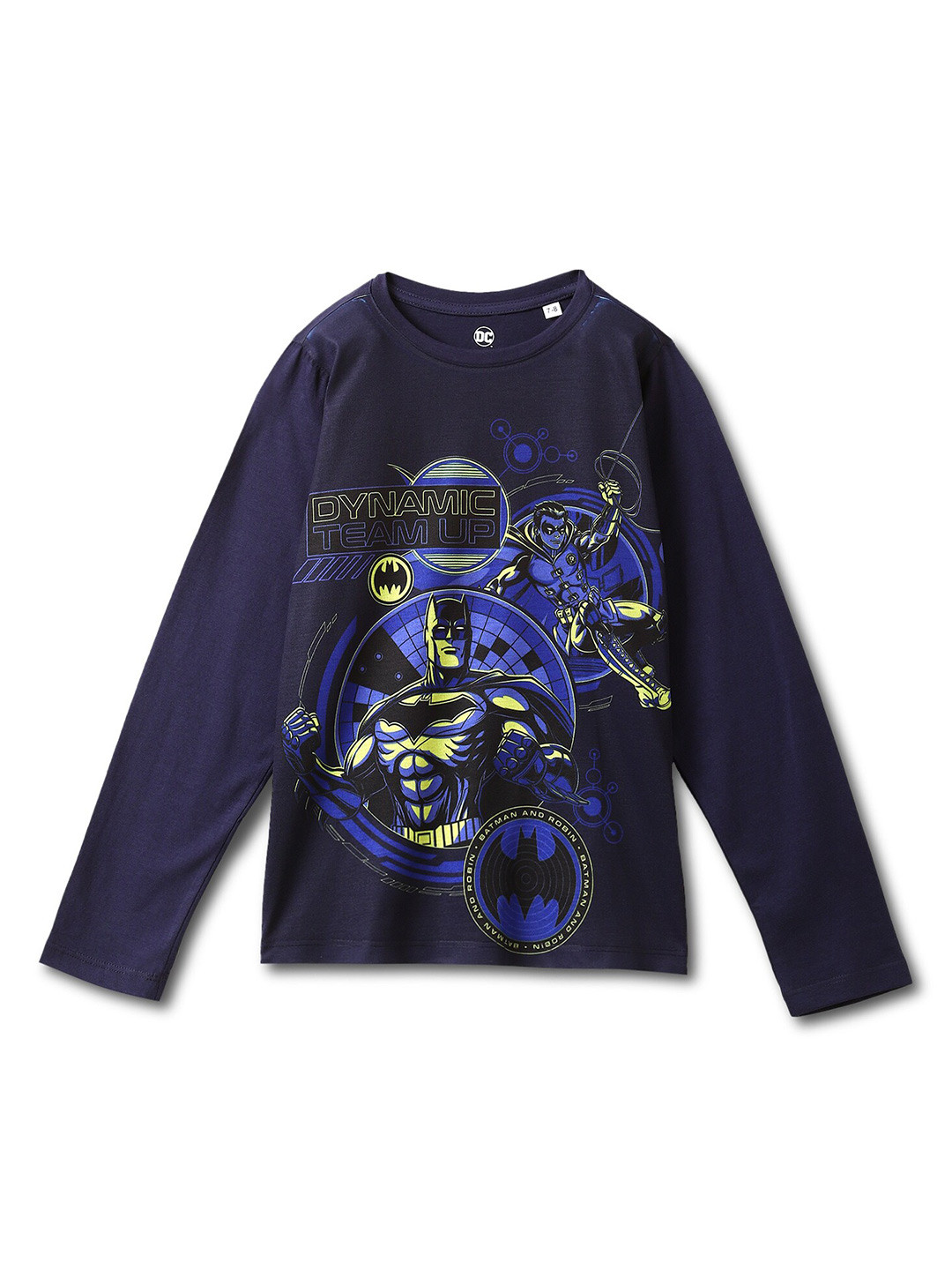 Wear Your Mind Batman Printed Full Sleeve Casual T-shirt