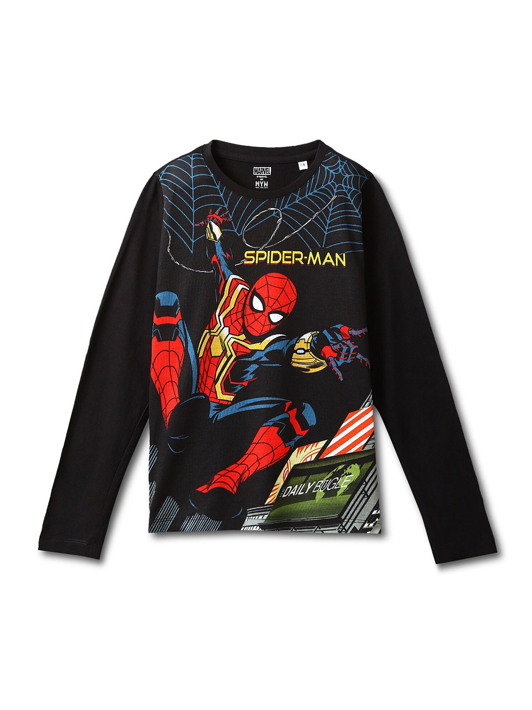 Wear Your Mind Boys Spider-Man Printed T-shirt