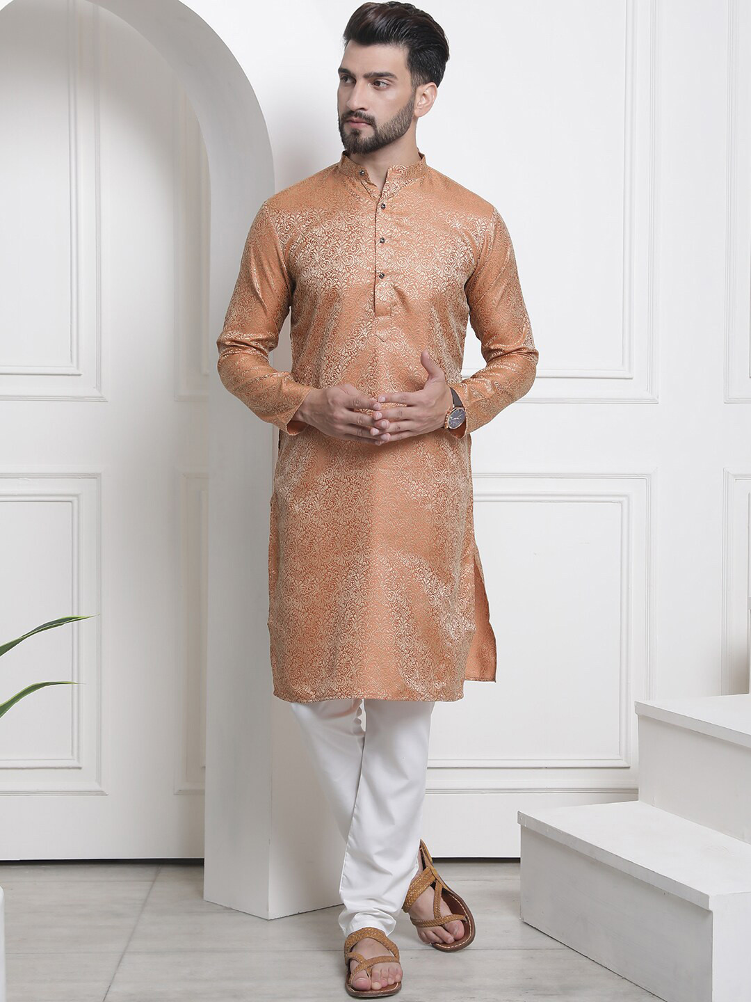 SOJANYA Regular Silk Cotton Kurta Sets