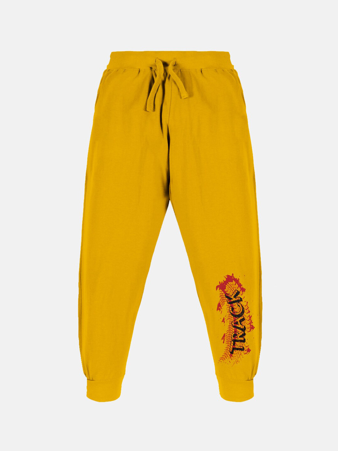 KiddoPanti Boys Track Printed-detail Pure Cotton Joggers