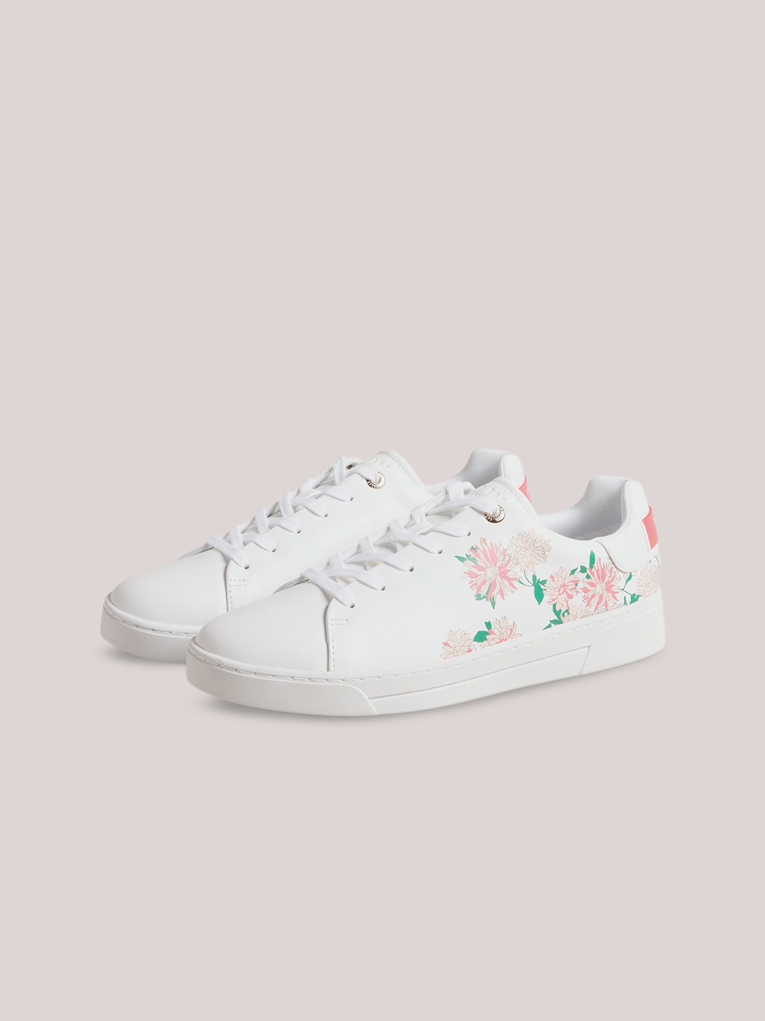 Buy Ted Baker Women Floral Printed Lace Up Sneakers Casual Shoes for Women 24079890 Myntra